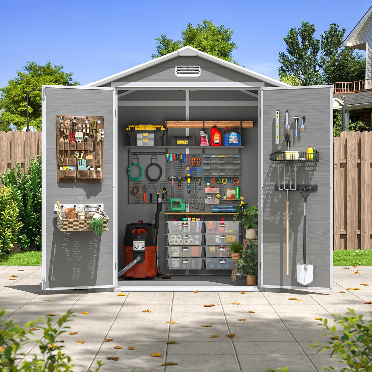 6x4 FT Outdoor Storage Shed