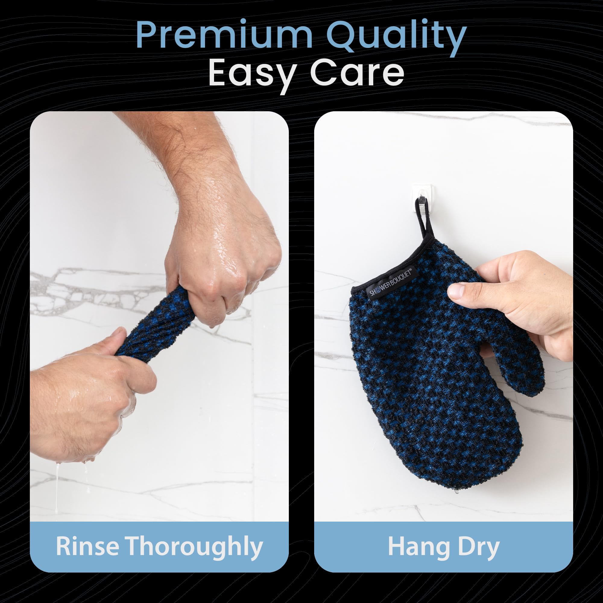 Japanese Exfoliating Mitt for Shower