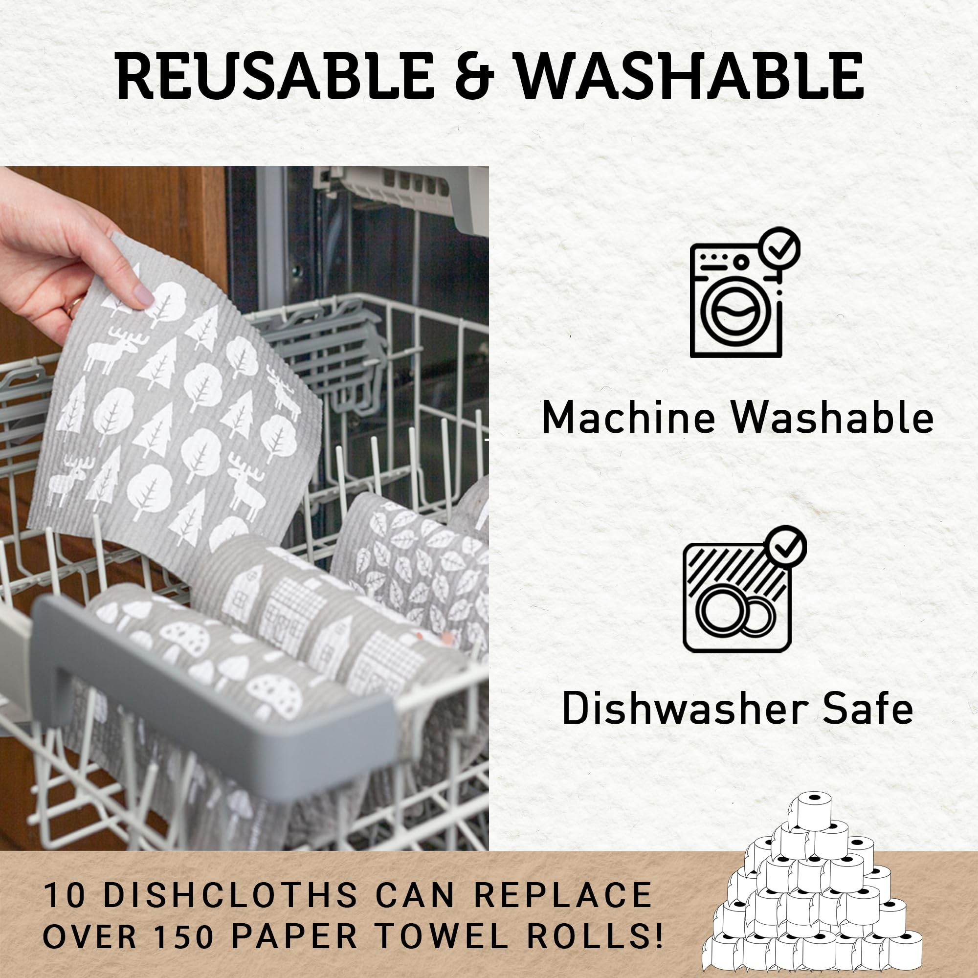 Swedish Dishcloths (10 Count)