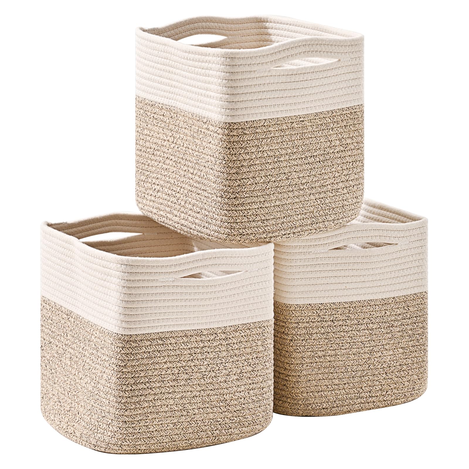 11 Inch Cube Storage Bins (3 Count)