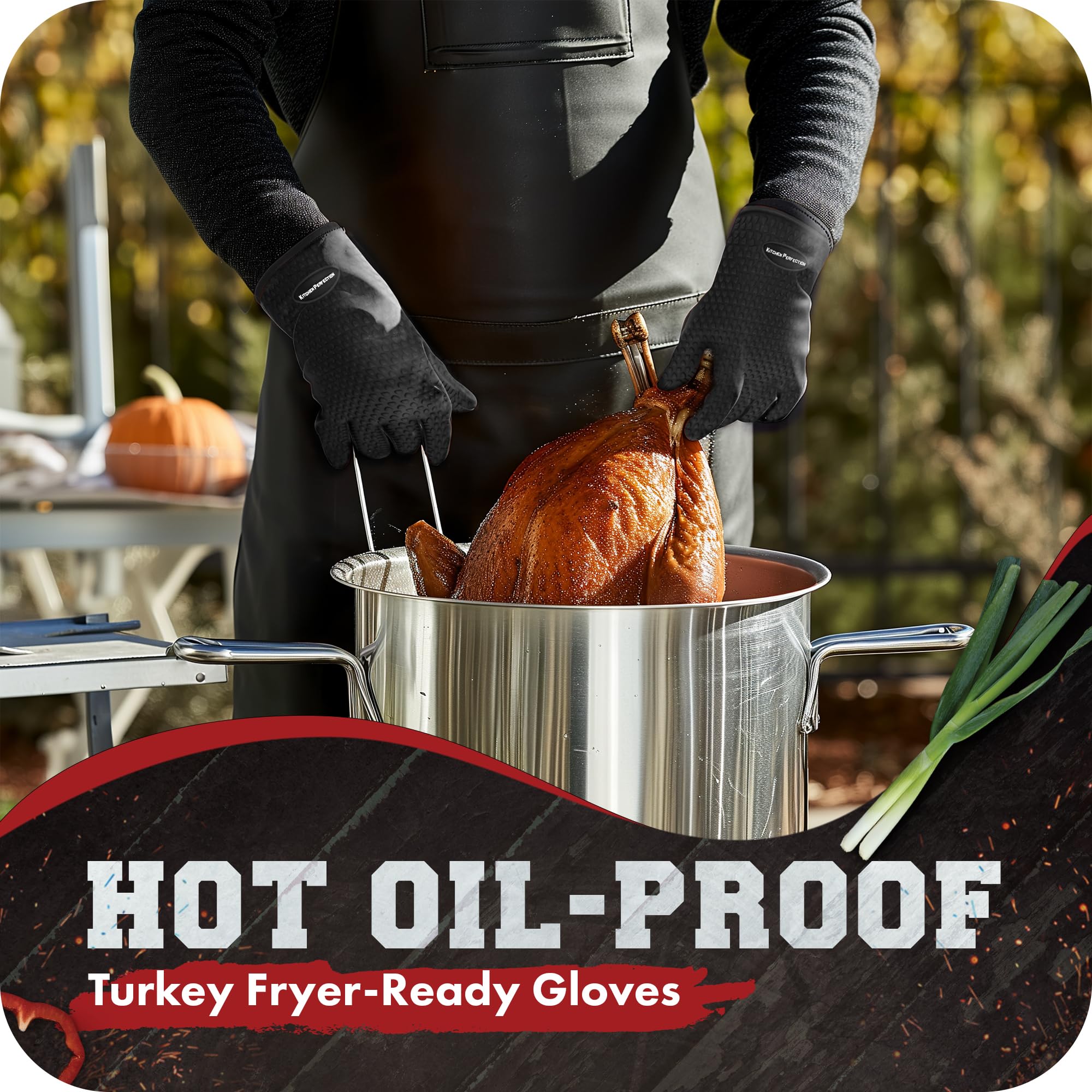 S Silicone Smoker BBQ Gloves (2 Count)