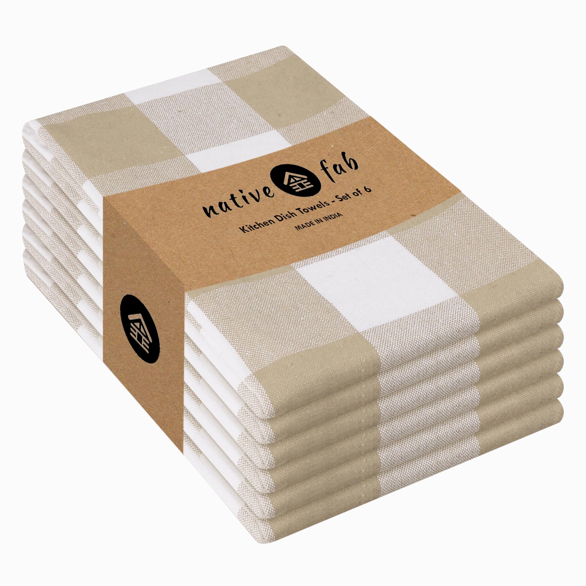 6 Pack Buffalo Check Kitchen Towels16 x26 (6 Count)