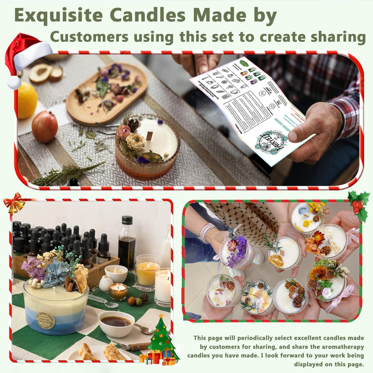 3lbs Soy Wax Candle Making Kit for Adults