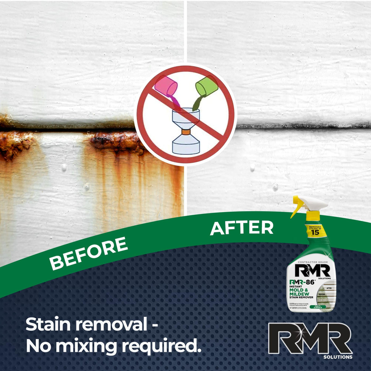RMR 86 Instant Mold and Mildew Stain Remover Spray (30 Fl Oz) - ModHome Supplies