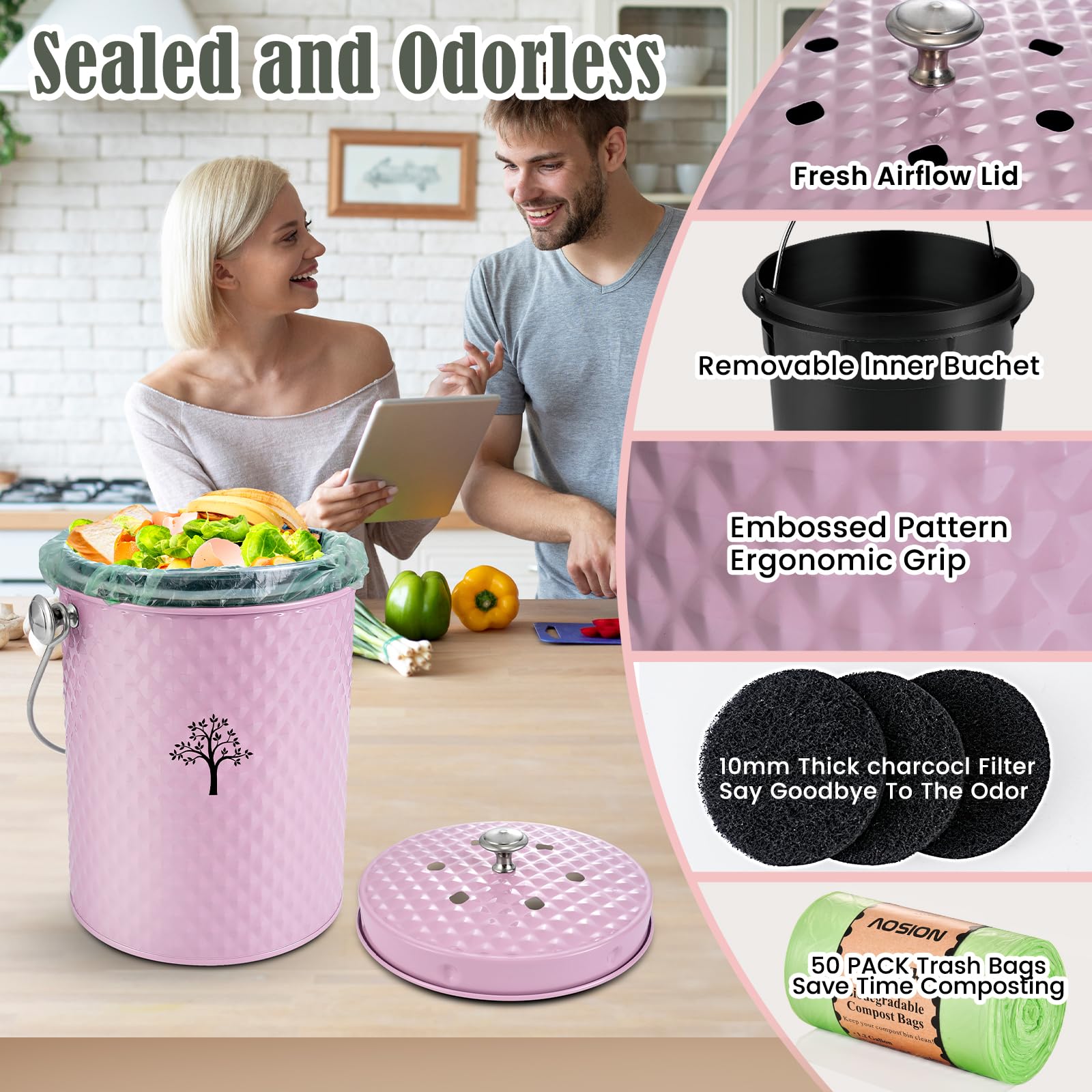 Countertop Compost Bin