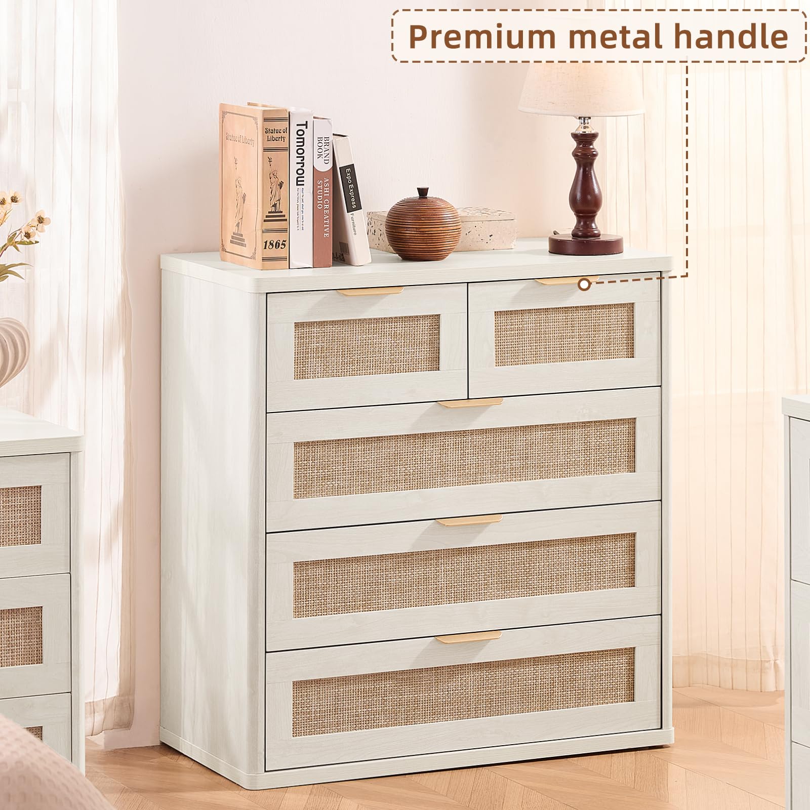 Rattan Dresser for Bedroom