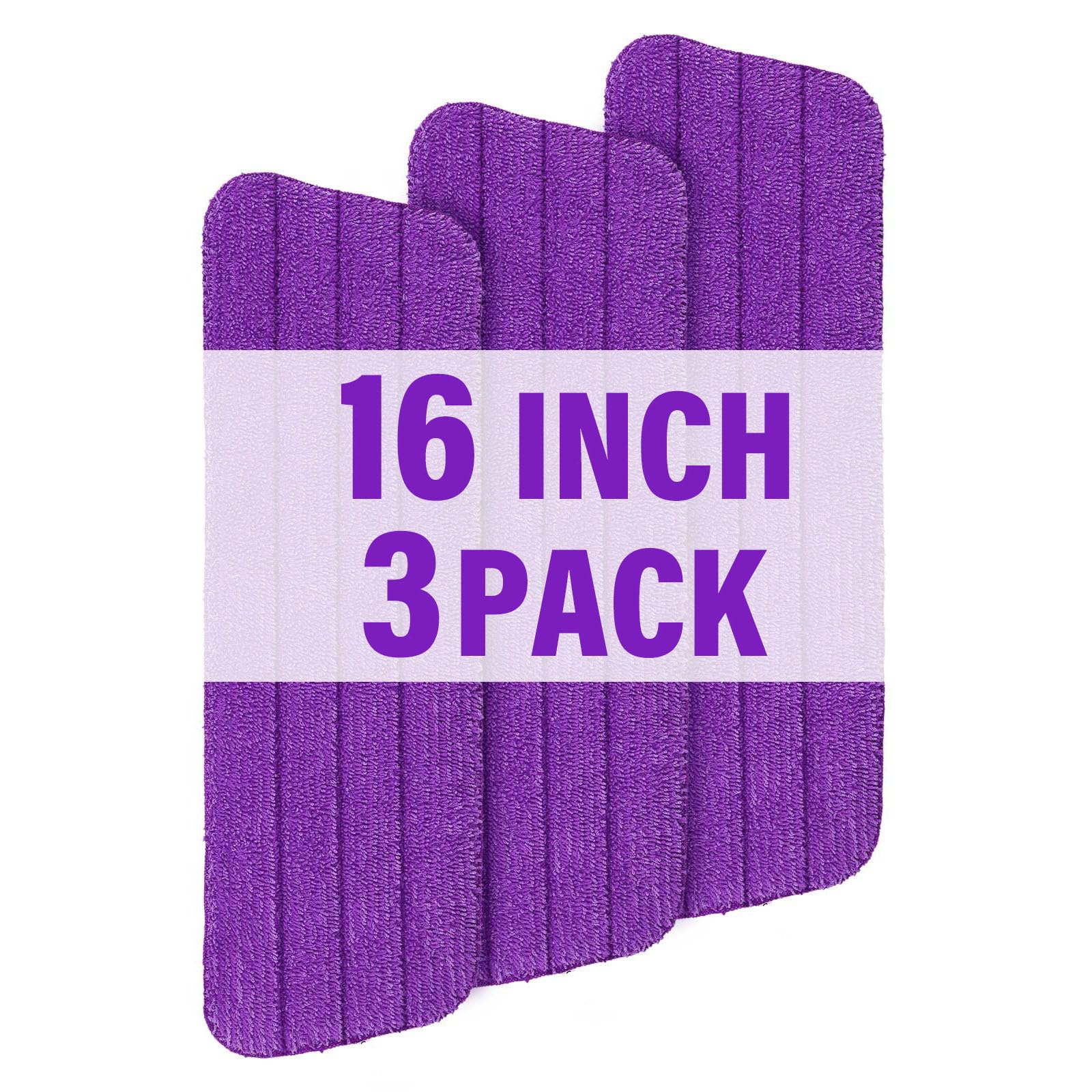 16.5" Microfiber Mop Pads Refills (3 Count)