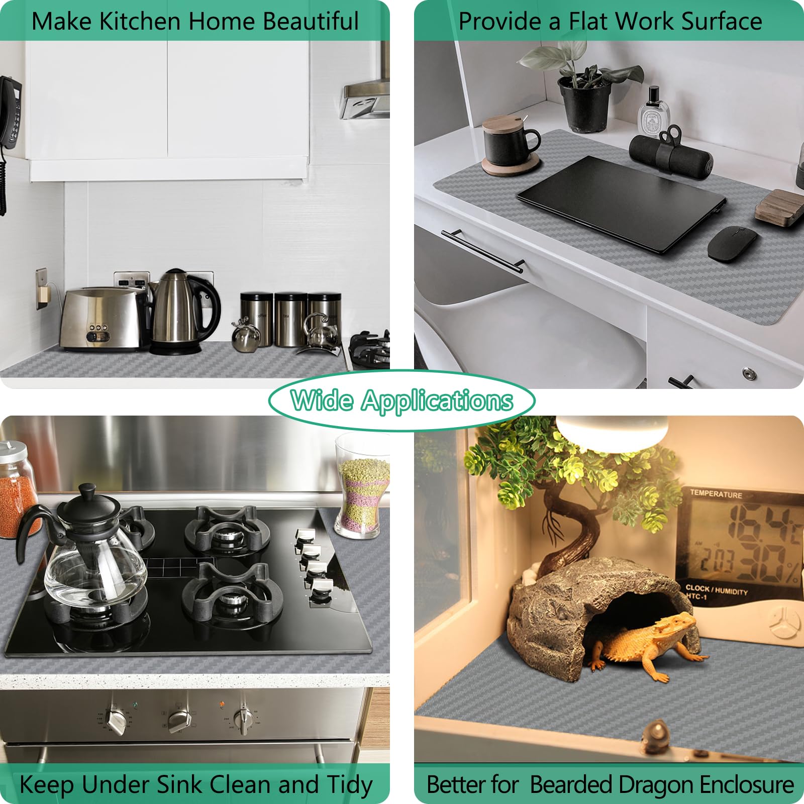 Self Adhesive Shelf Liner Kitchen Liner