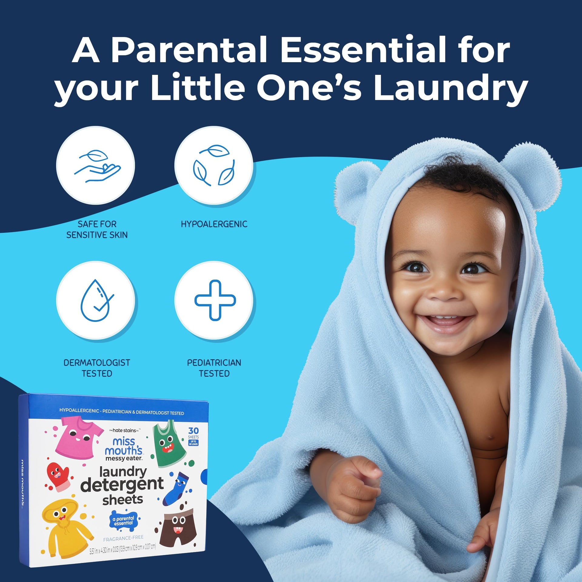 Stain Remover Spray & Detergent Sheet Bundle