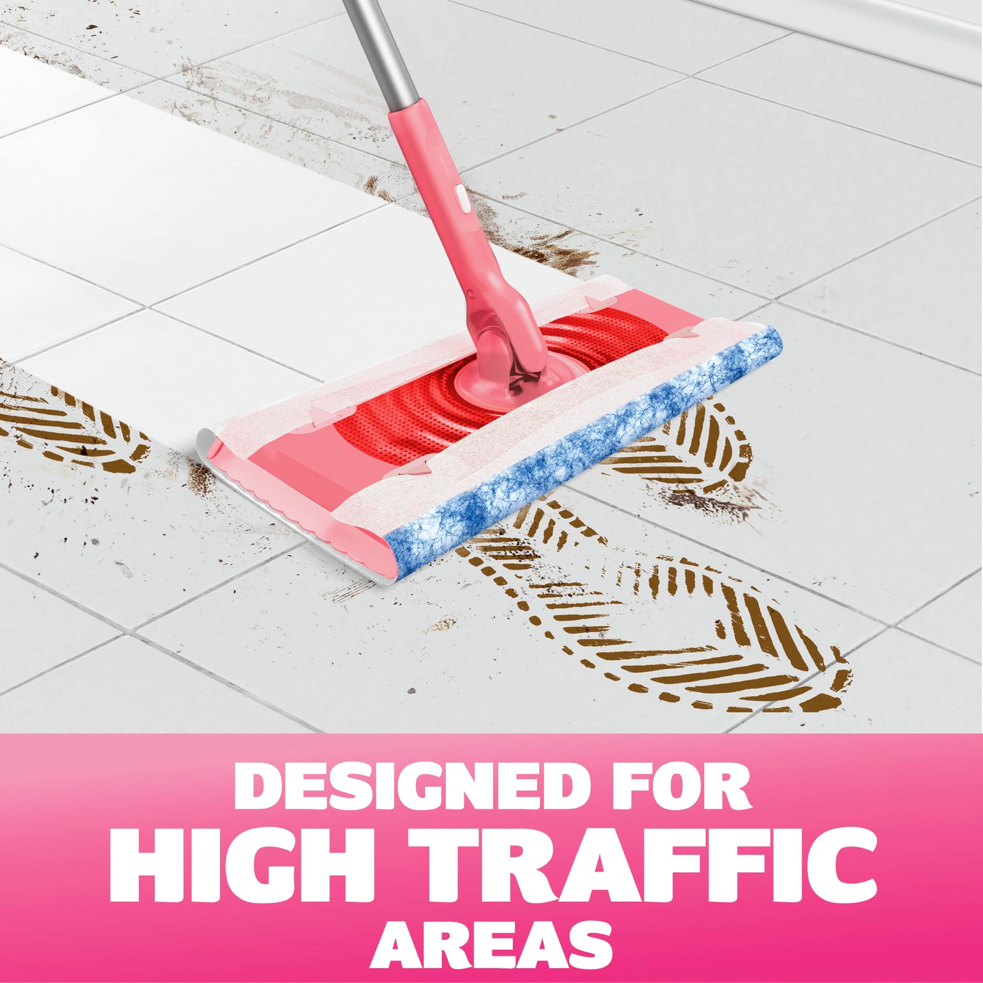 Pink Limited Edition Mop & Go Deluxe