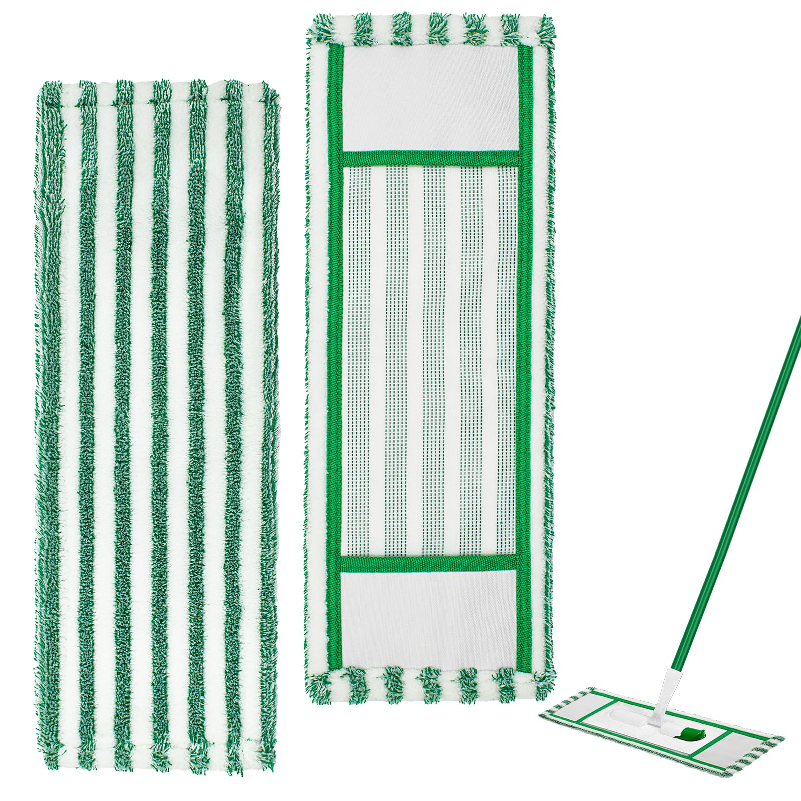 Microfiber Mop Refills Compatible with Libman Wet & Dry Microfiber Mop (2 Count)