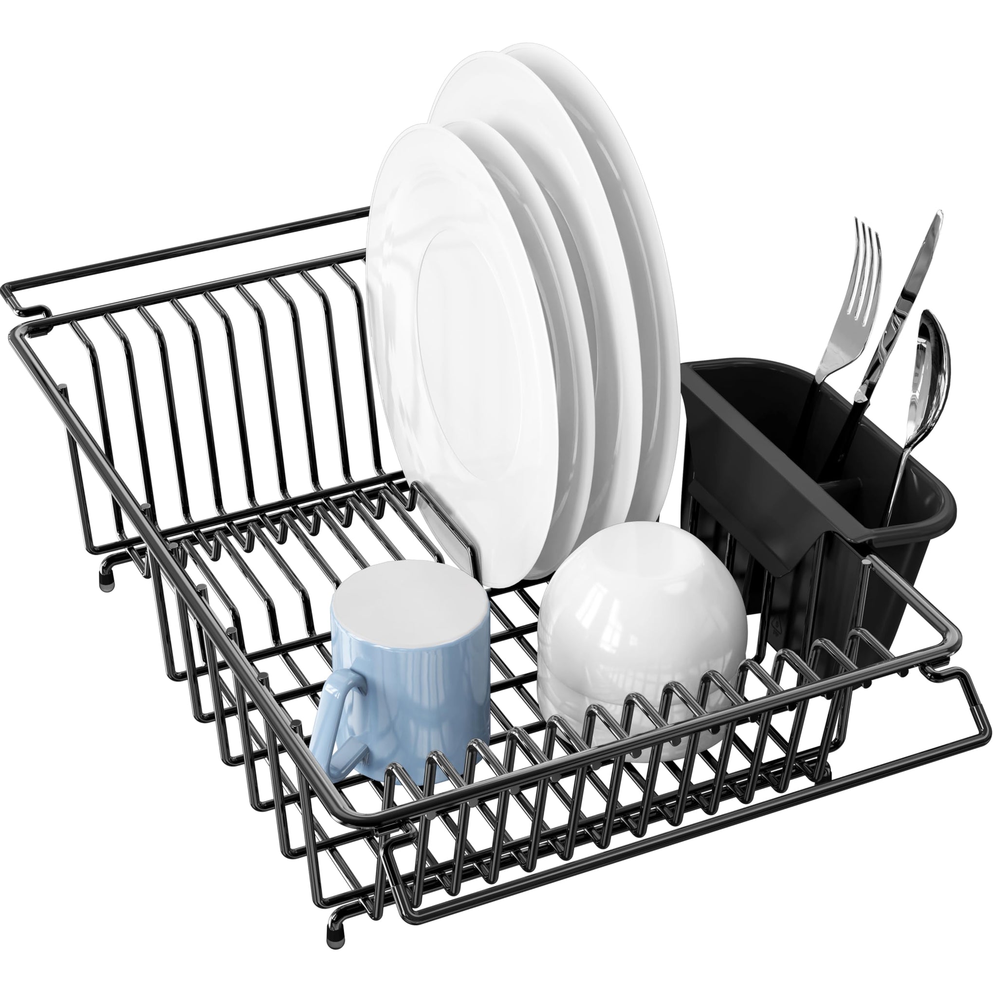 Large Stainless Over Sink Counter Dish Drainer Rack