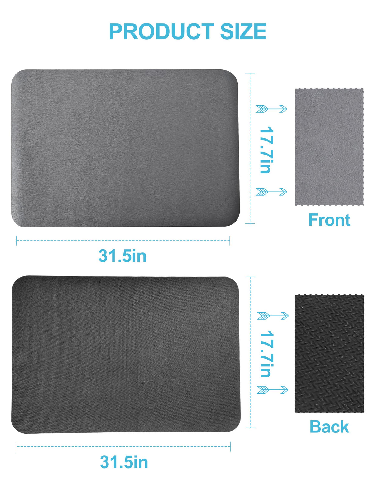 Dish Drying Mat for Kitchen Counter