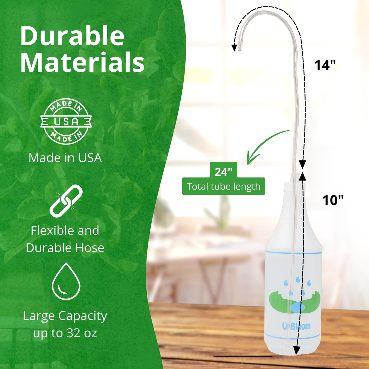 32 Oz Squeeze Bottle for Hanging Plants (2 Count)