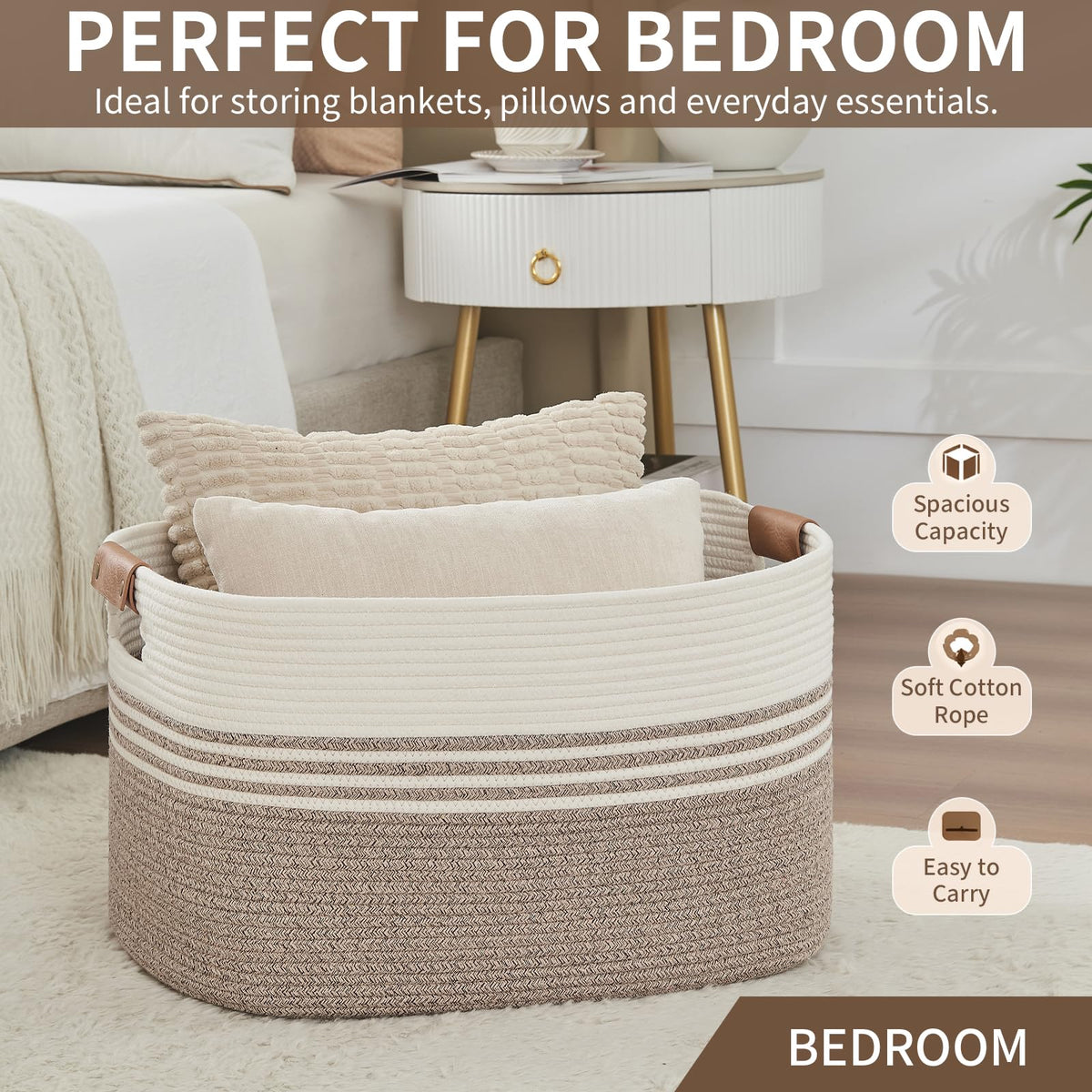 Laundry Hamper with Handles