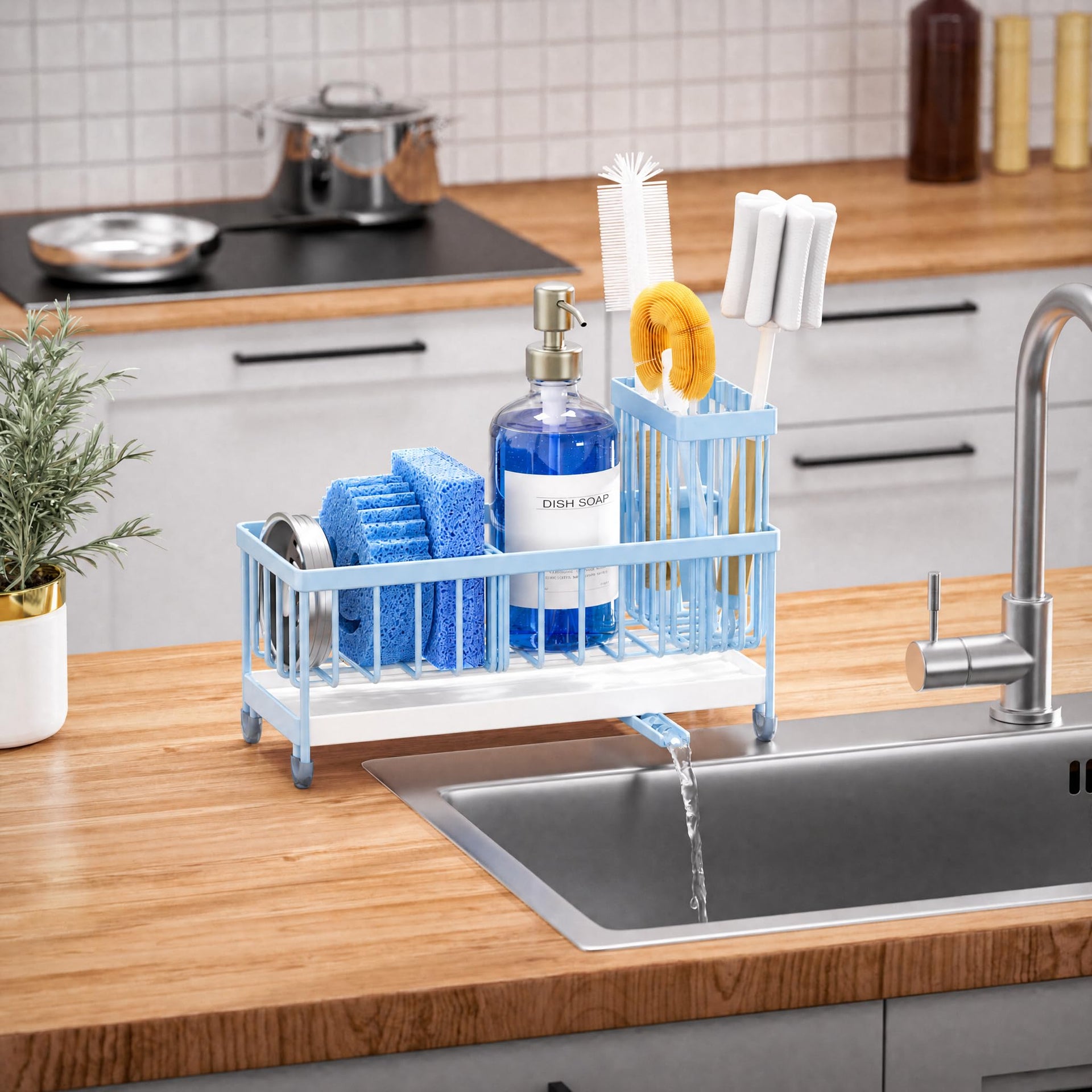 Sponge Holder for Kitchen Sink