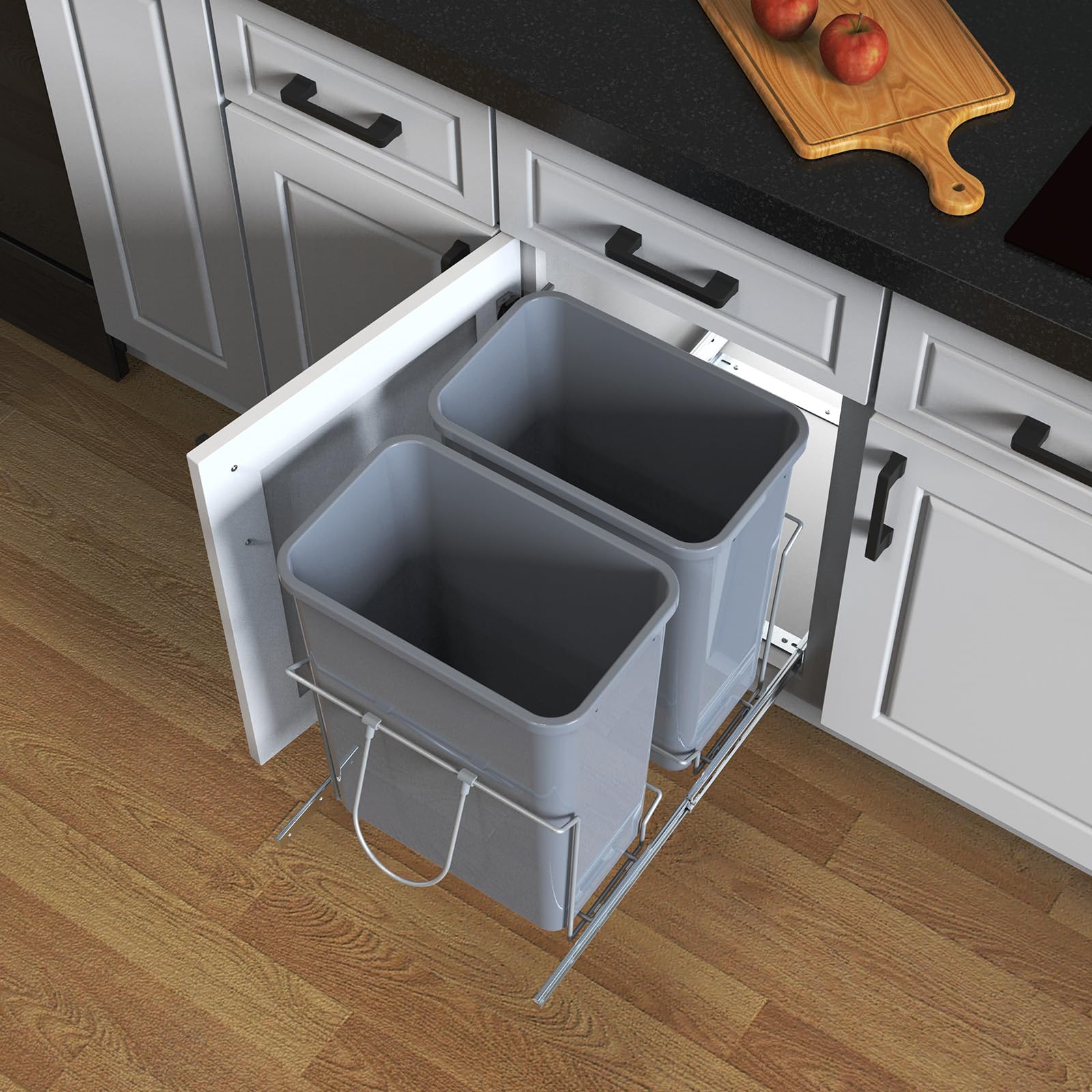 Double Pull Out Trash Can