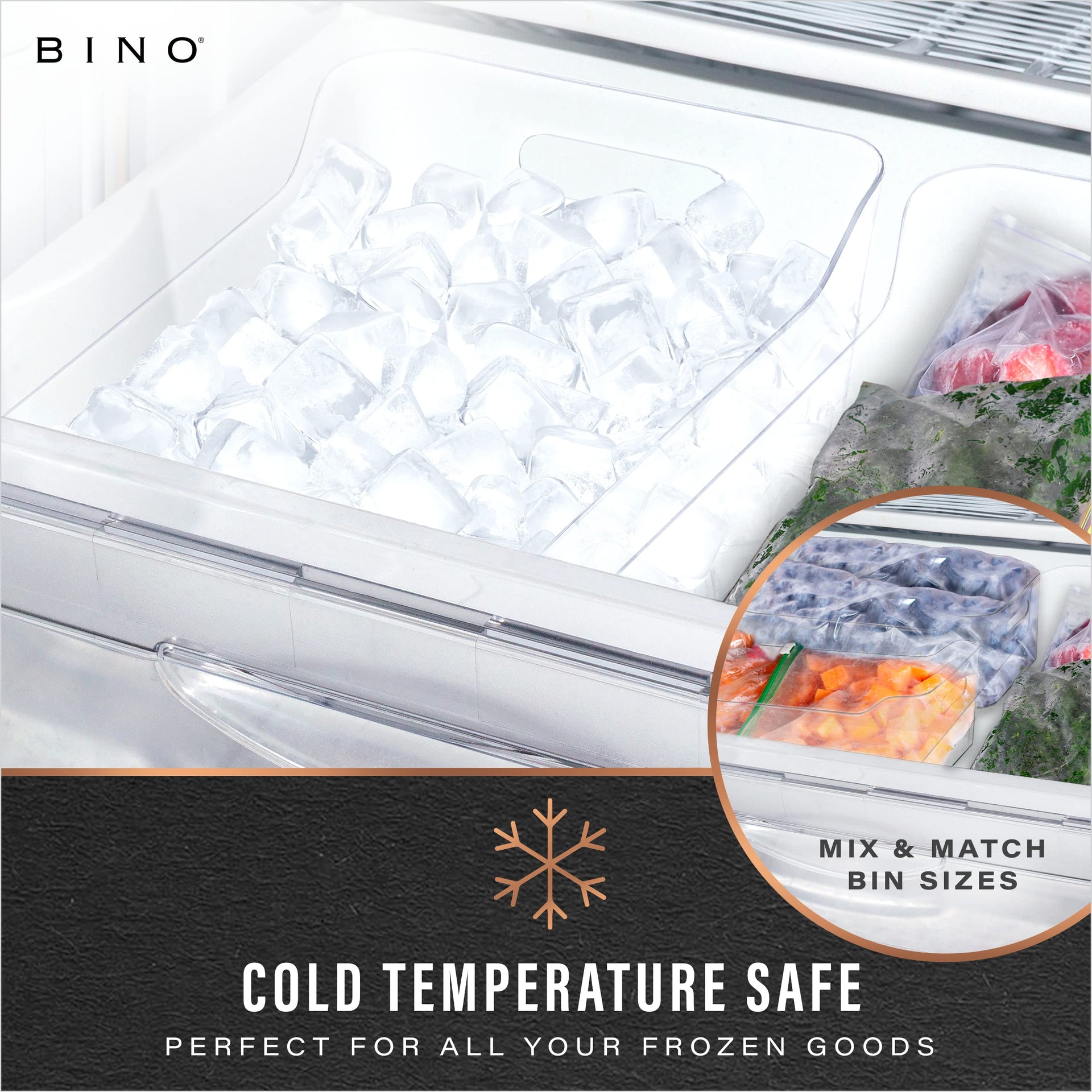 Plastic Storage Bins (2 Count)