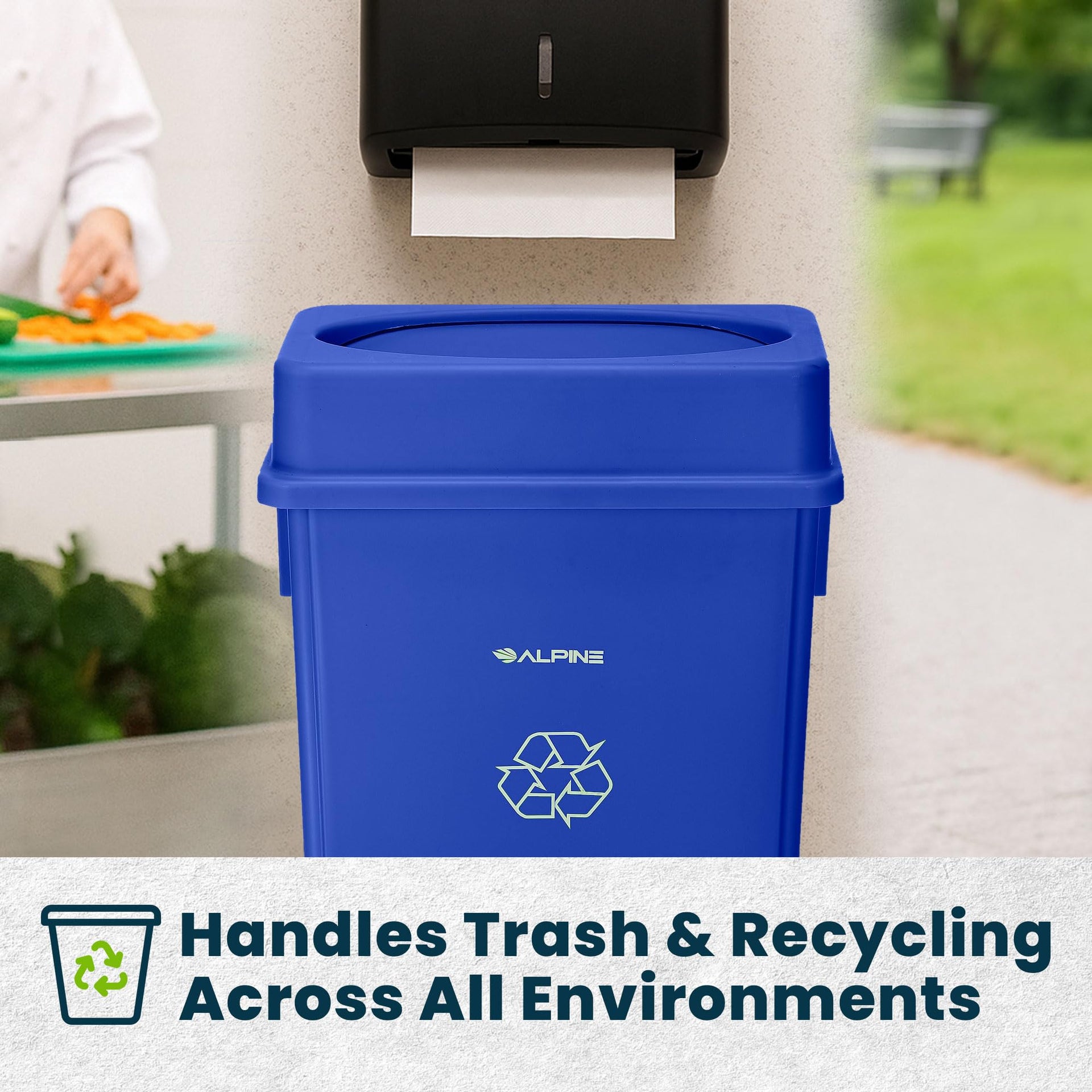 Industries Slim Trash Can Lid