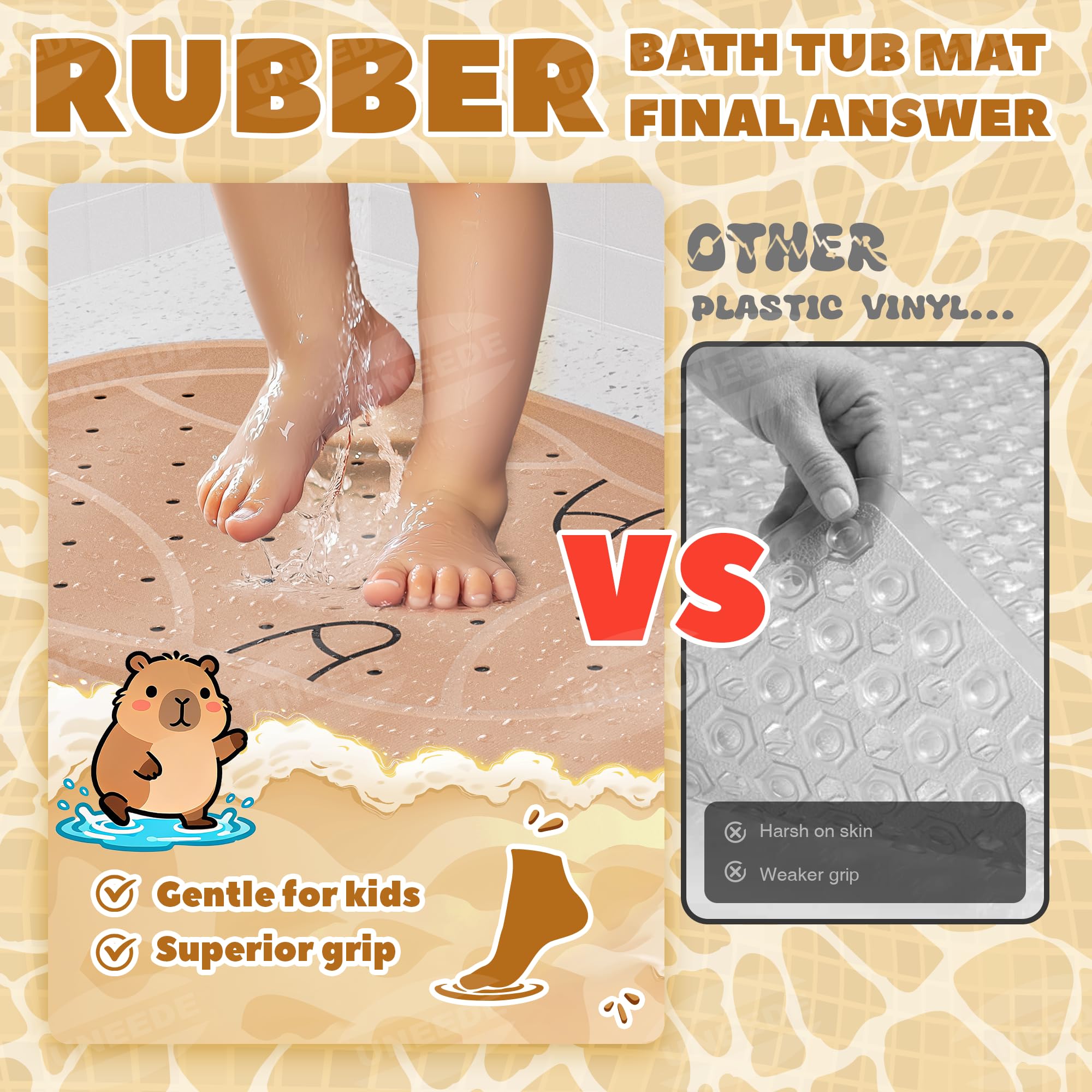 Kids Bathtub Mat Non Slip