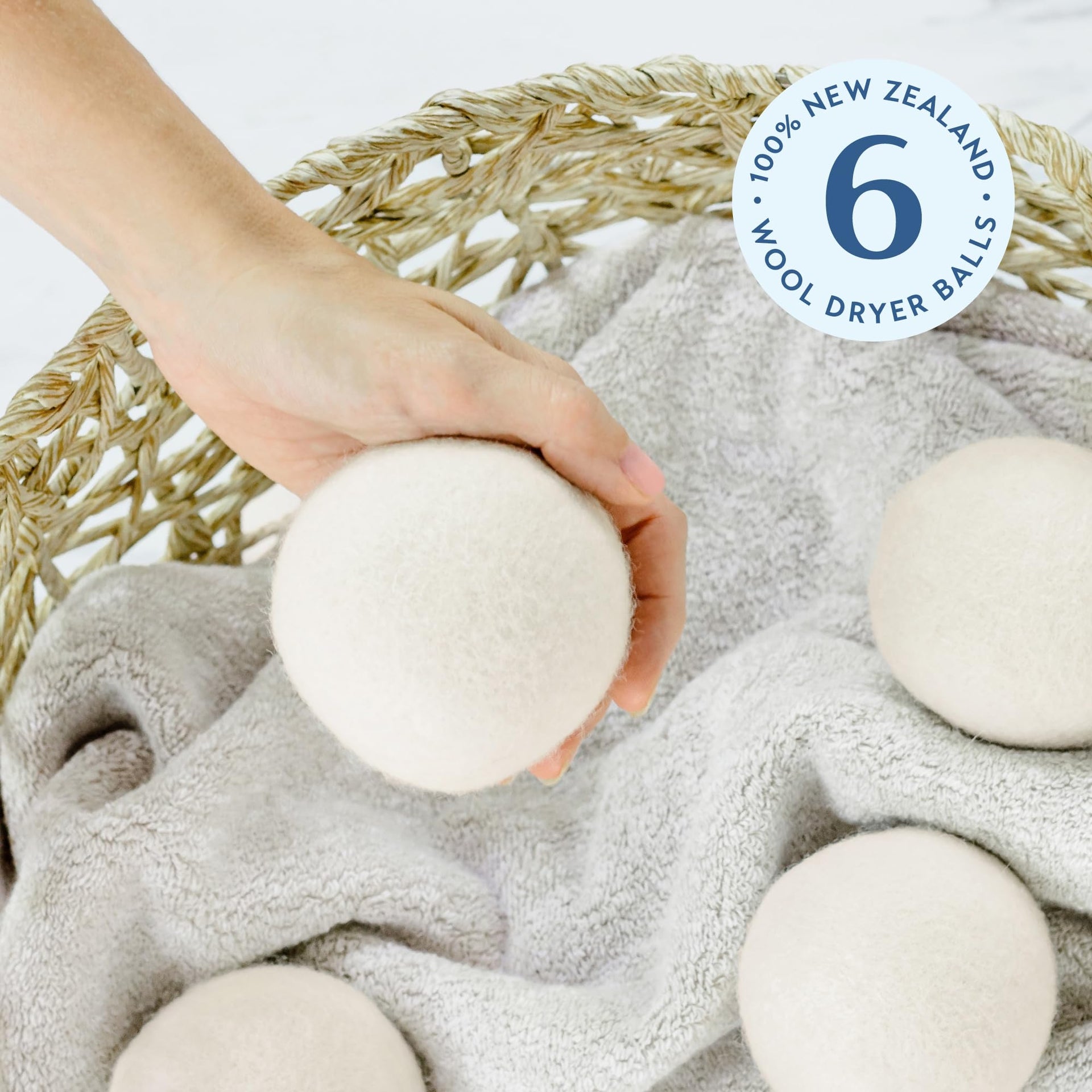 Wool Dryer Balls 6 (6 Count)