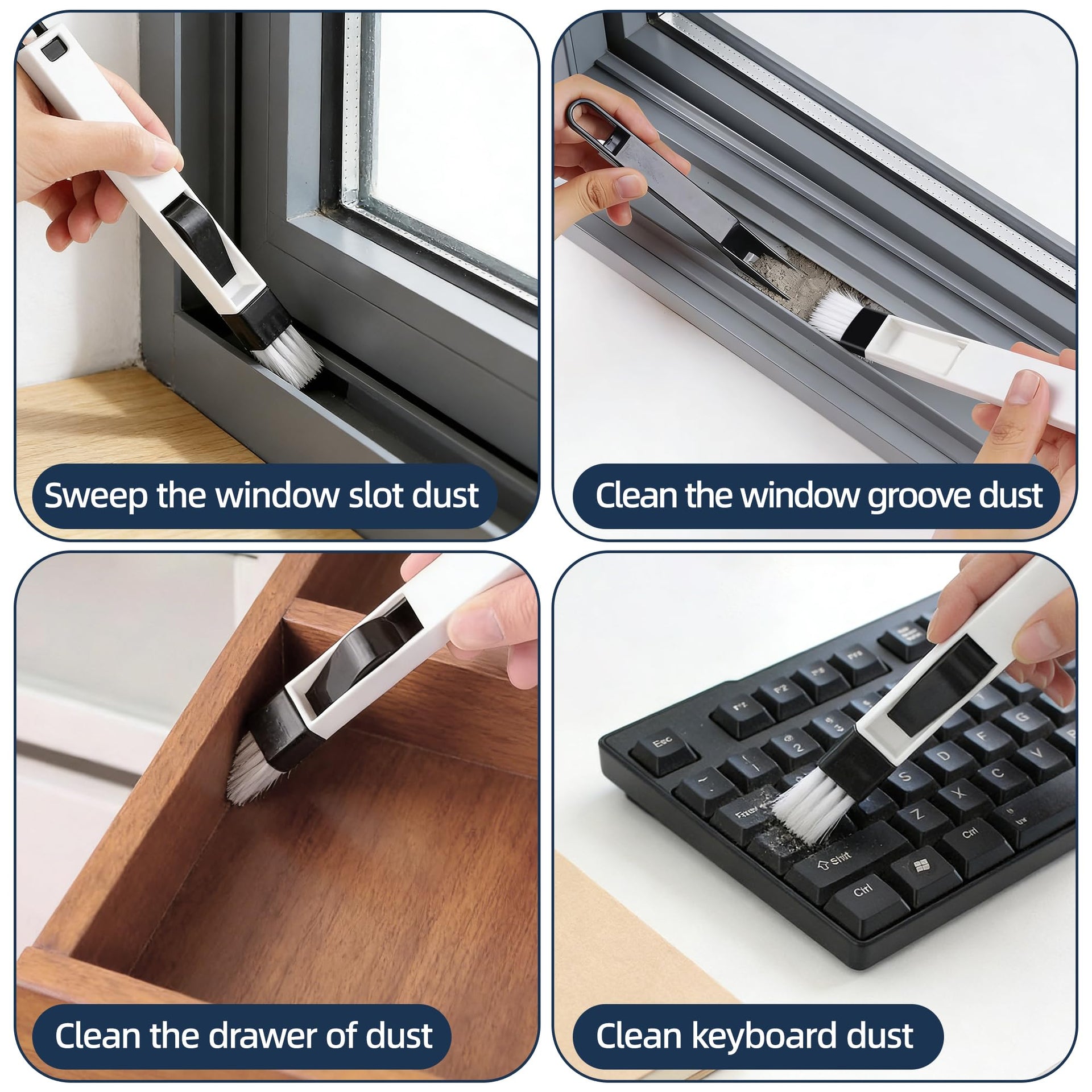 12 51’’ Telescopic Window Squeegee for High Windows