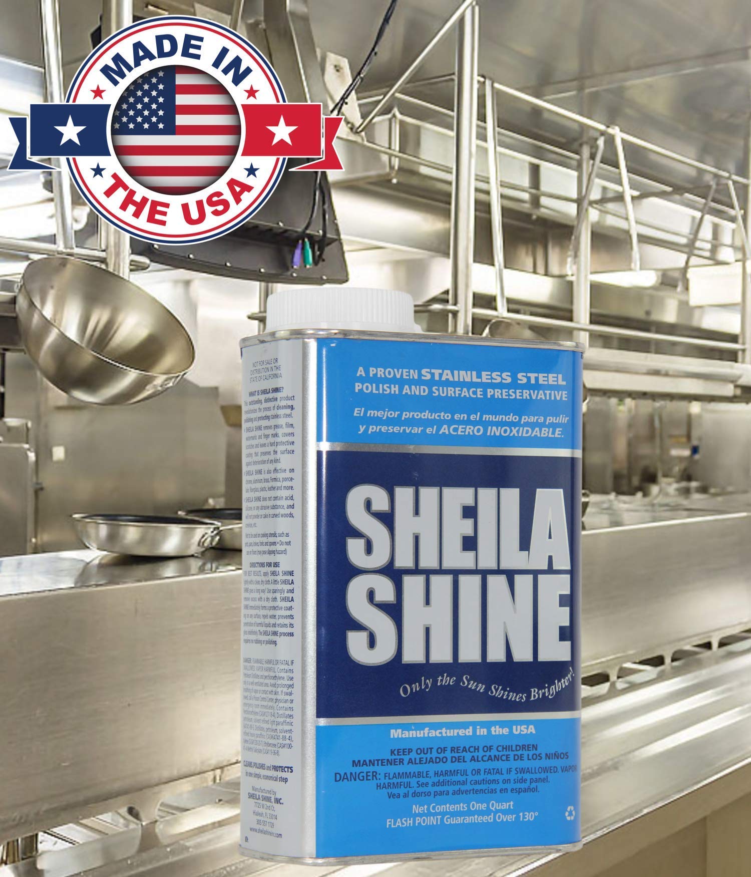 1 Quart Stainless Steel Cleaner and Polish w