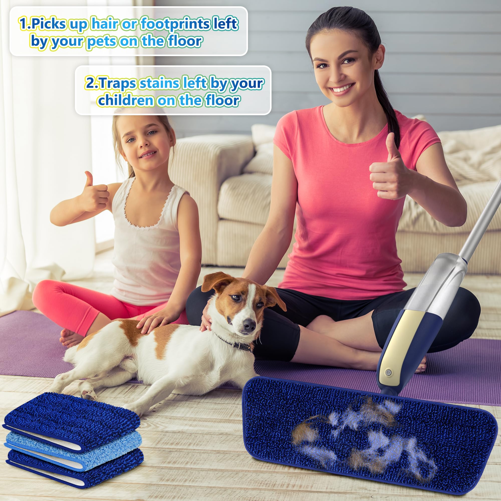 Spray Wet Mops for Floor Cleaning