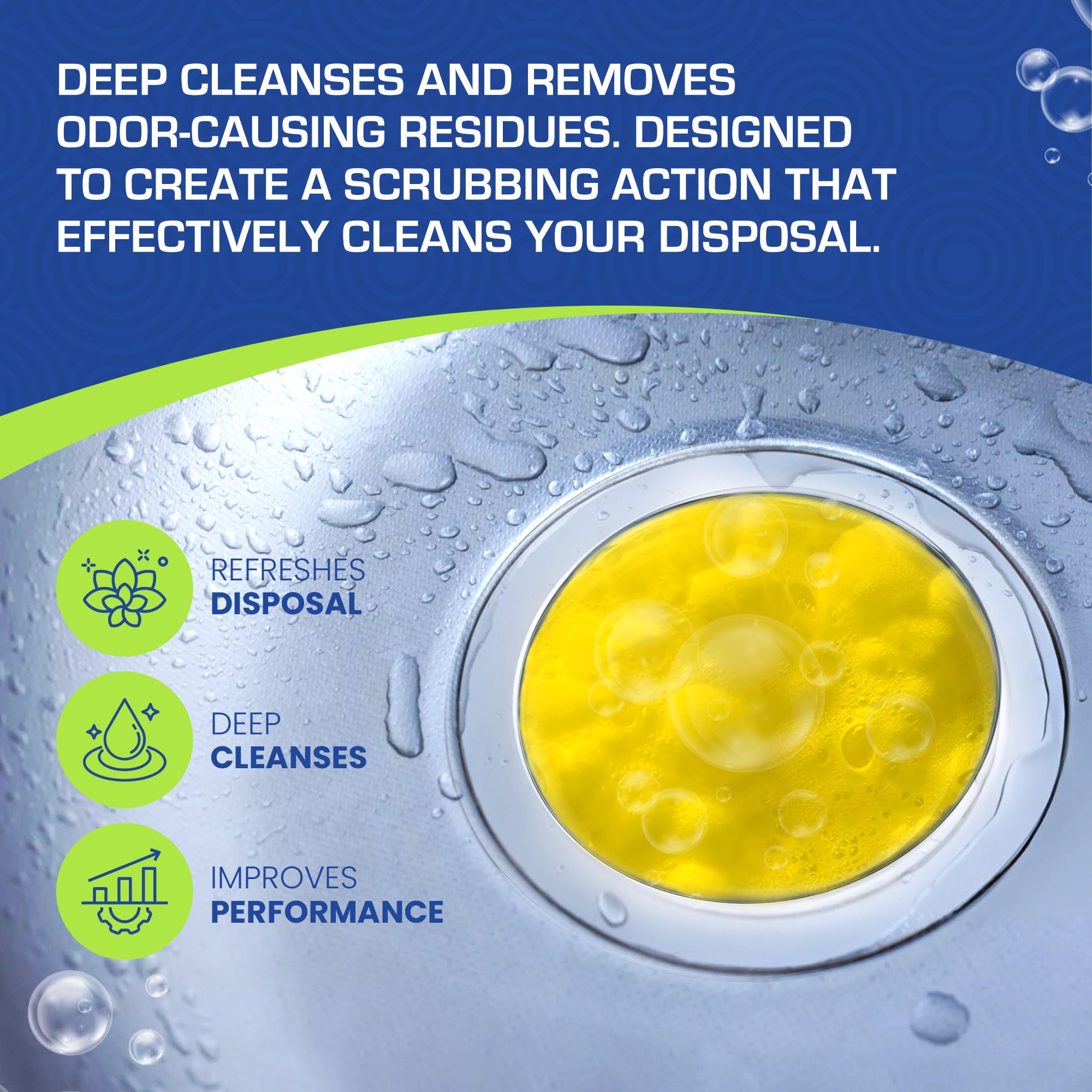 Garbage Disposal Cleaner Tablets (24 Count)