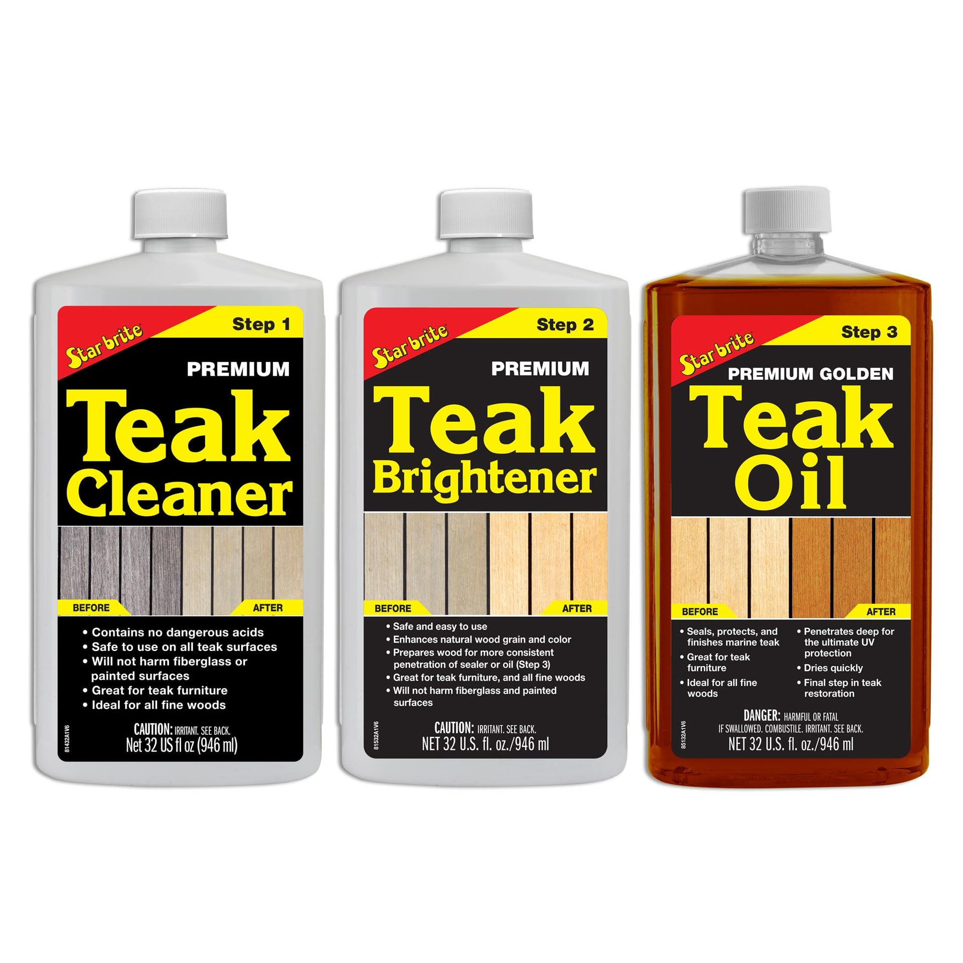 Teak Kit Restore Decks (96 Fl Oz)
