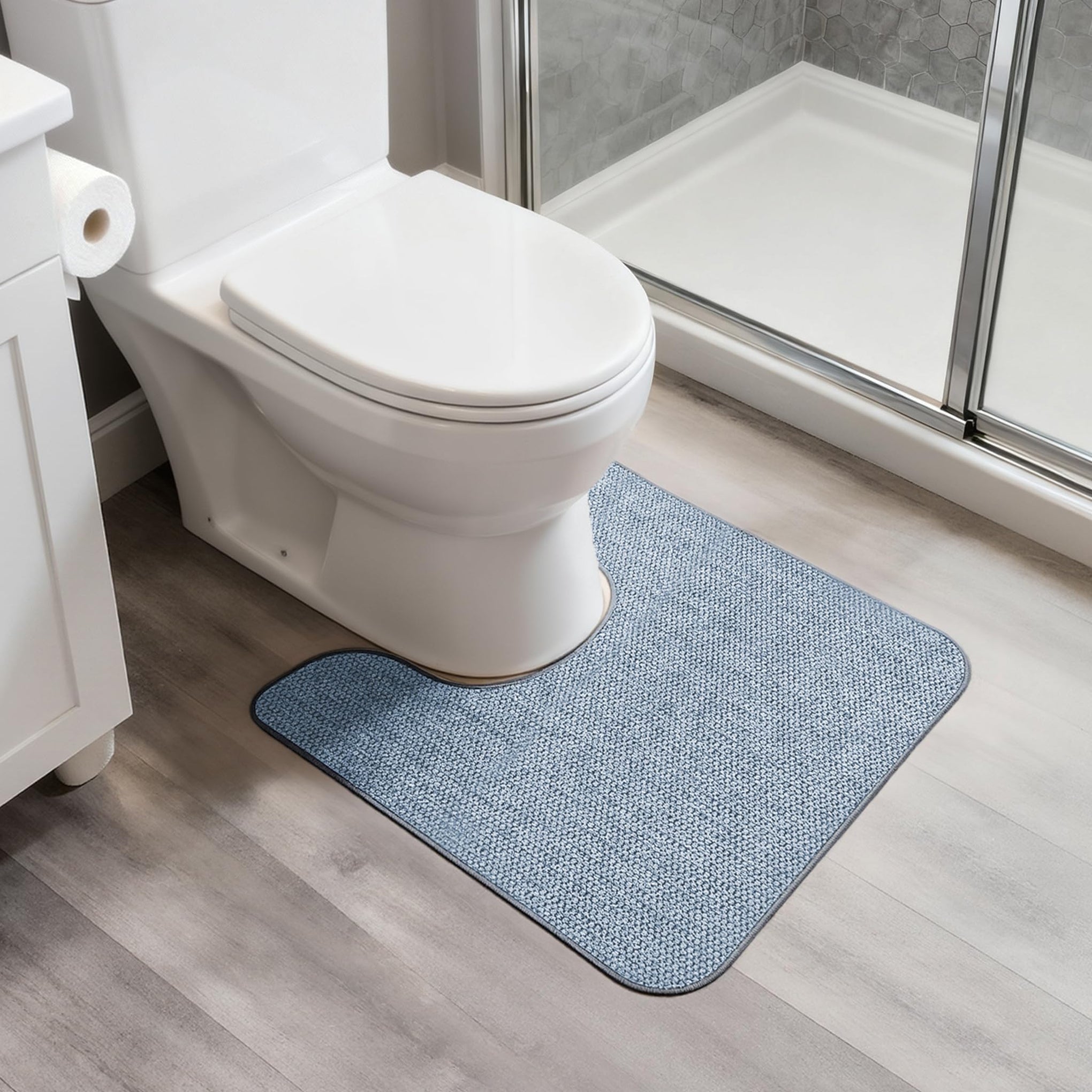 Toilet Rugs U Shaped Bathroom Rug