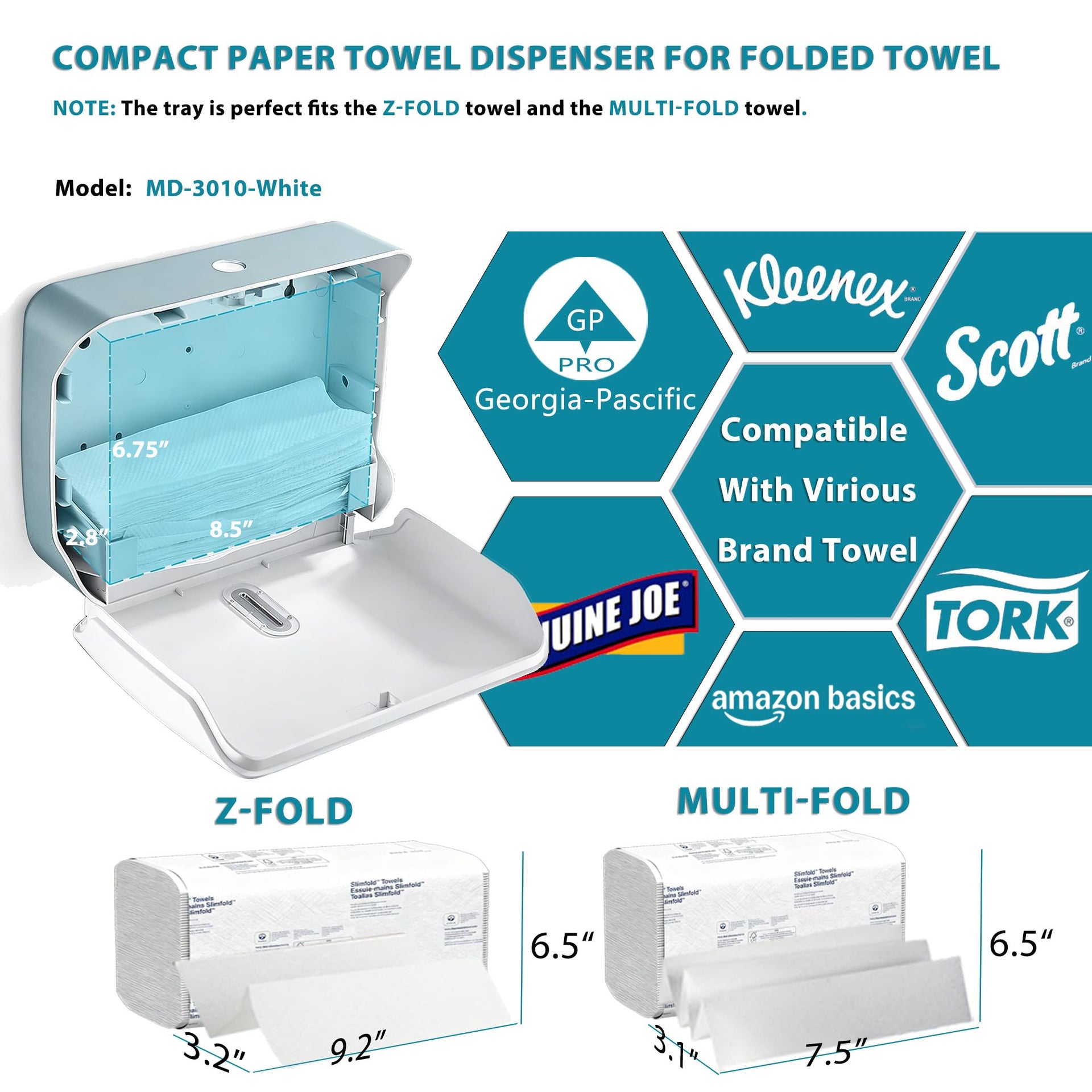 Paper Towel Dispenser Wall Mount