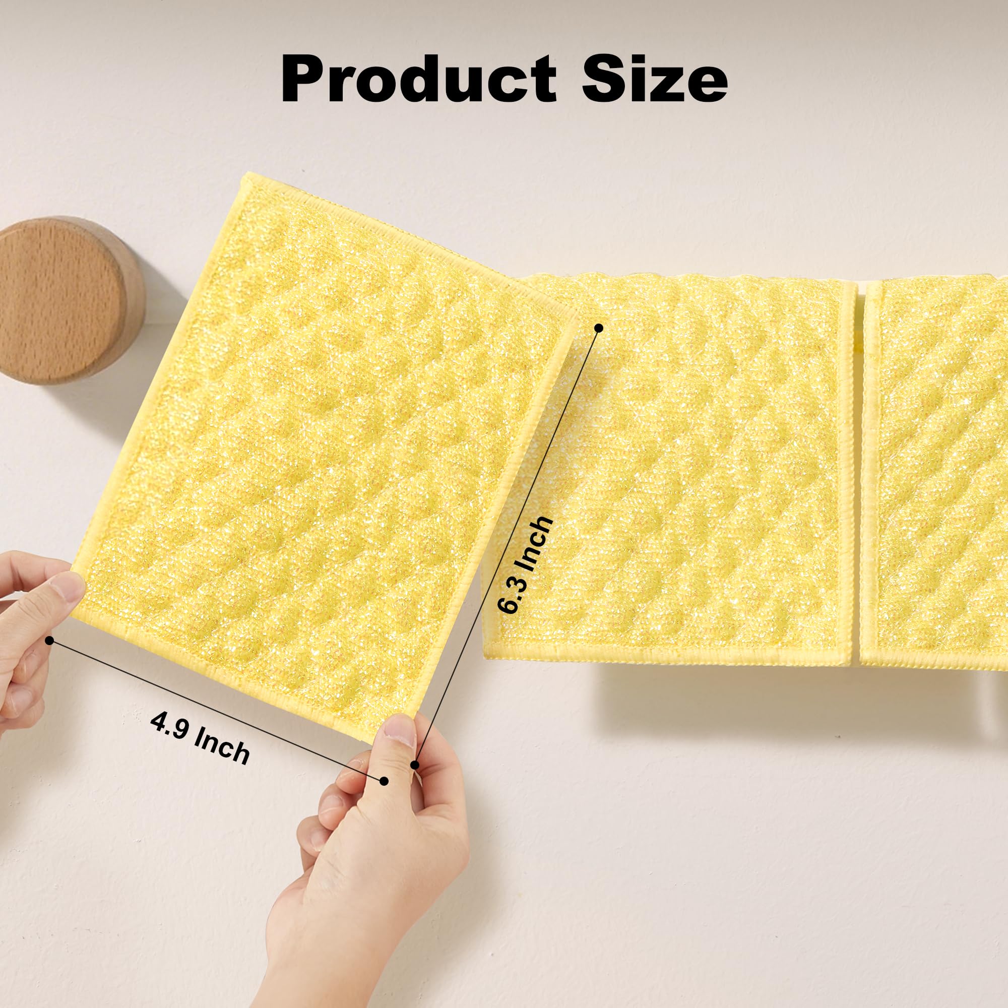 16 Packs Microfiber Cleaning Cloth (16 Count)