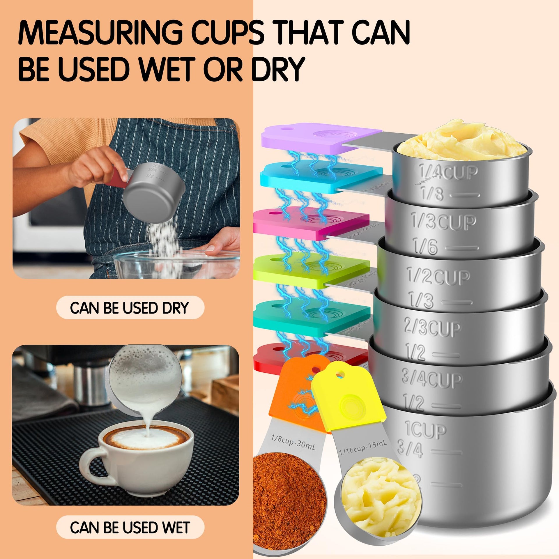 Magnetic Measuring Cups