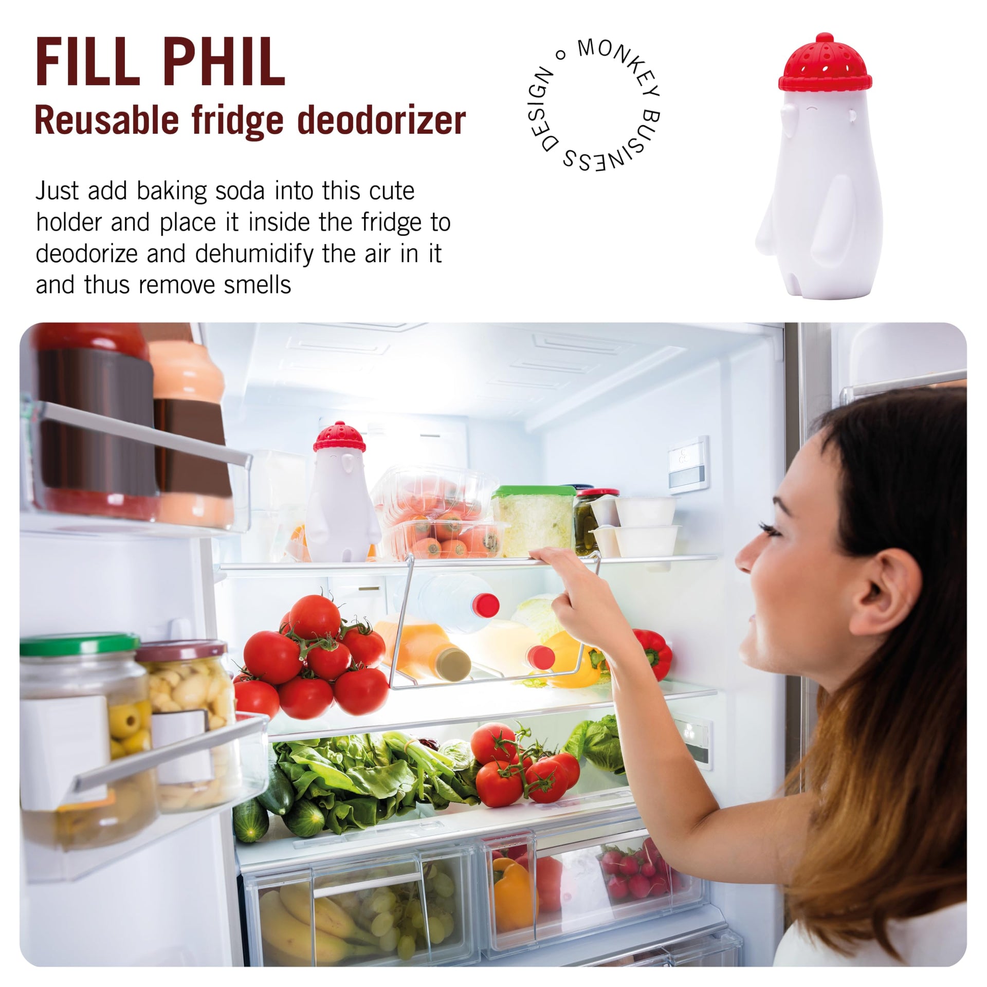 Fill Phil Refrigerator Deodorizer