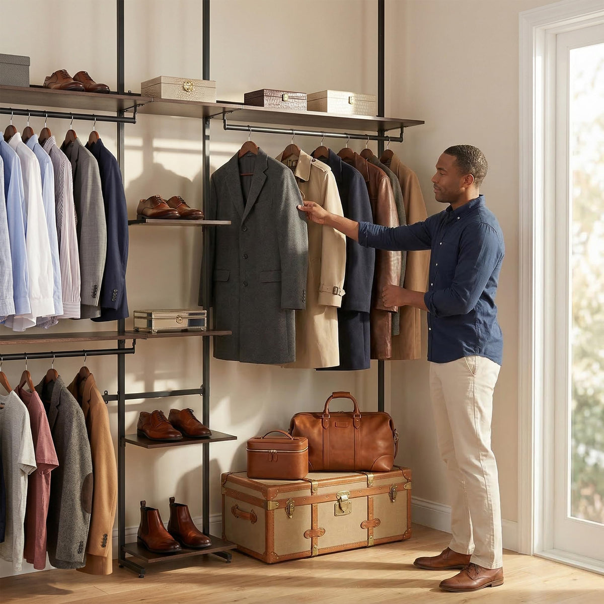 MZG Closet Organizer System
