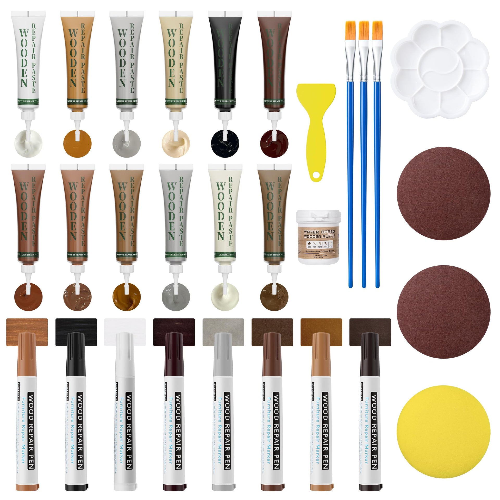 Wood Furniture Repair Kit (24 Count)