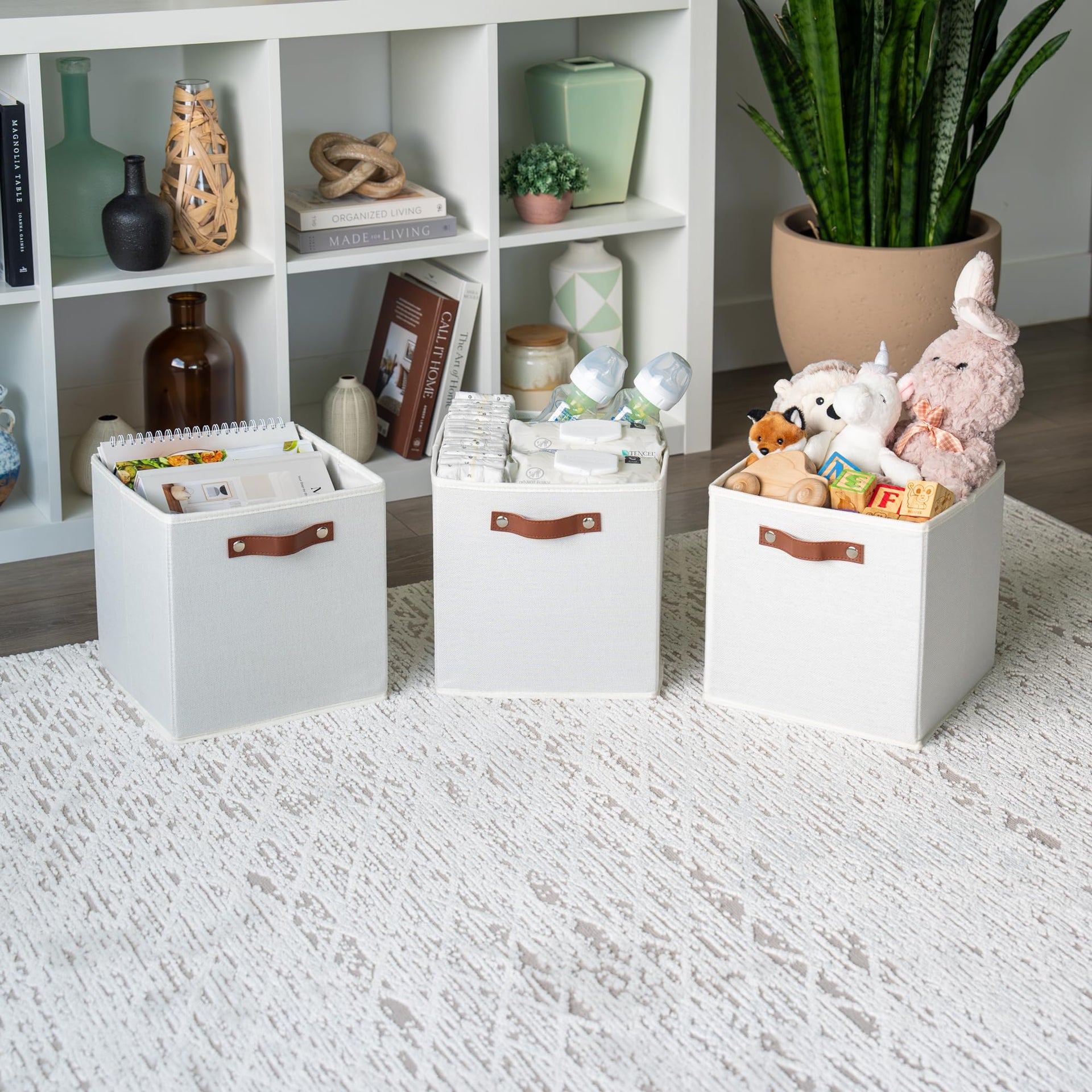 11x11 Cube Storage Bins (4 Count)