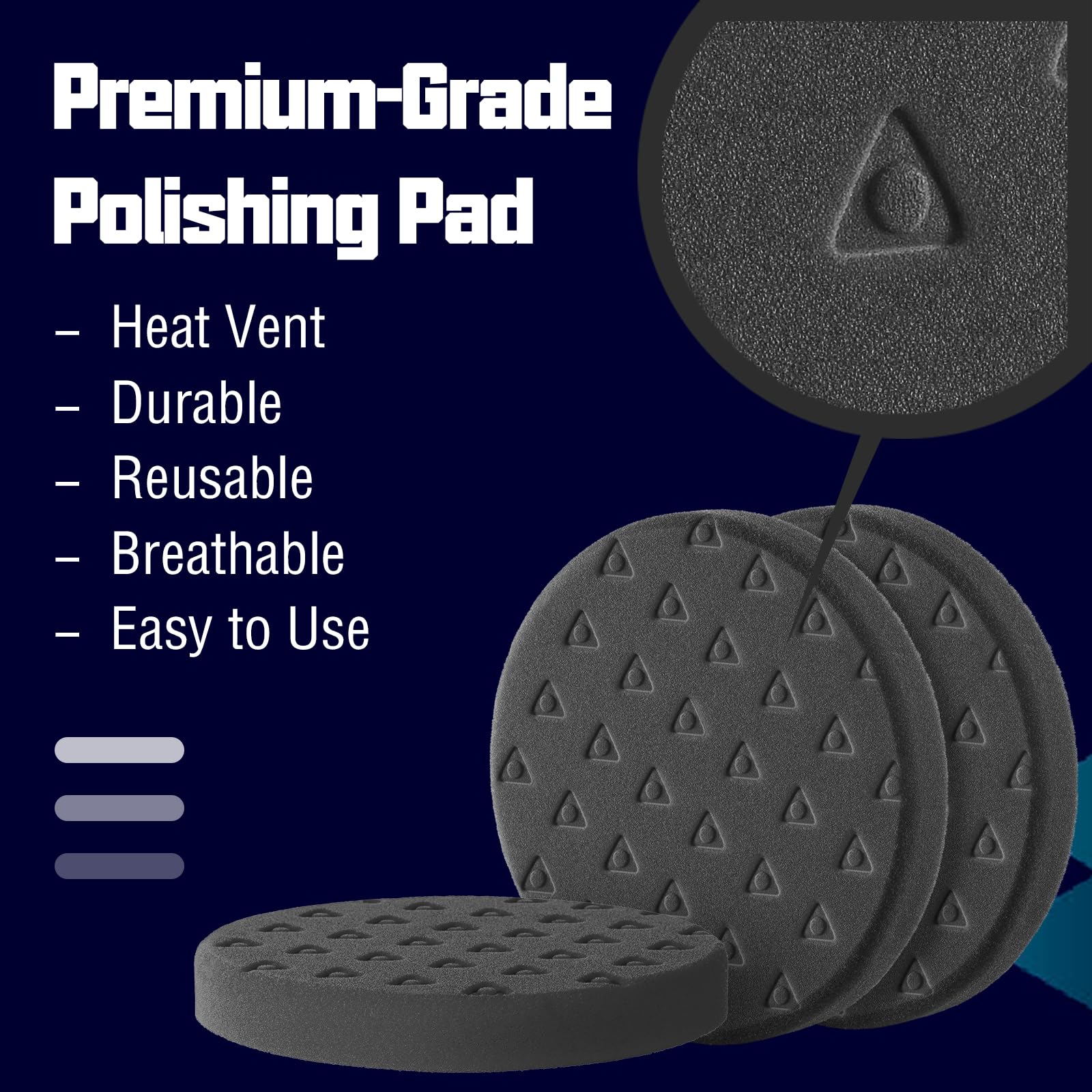 6 Inch Buffing Polishing Pads (3 Count)
