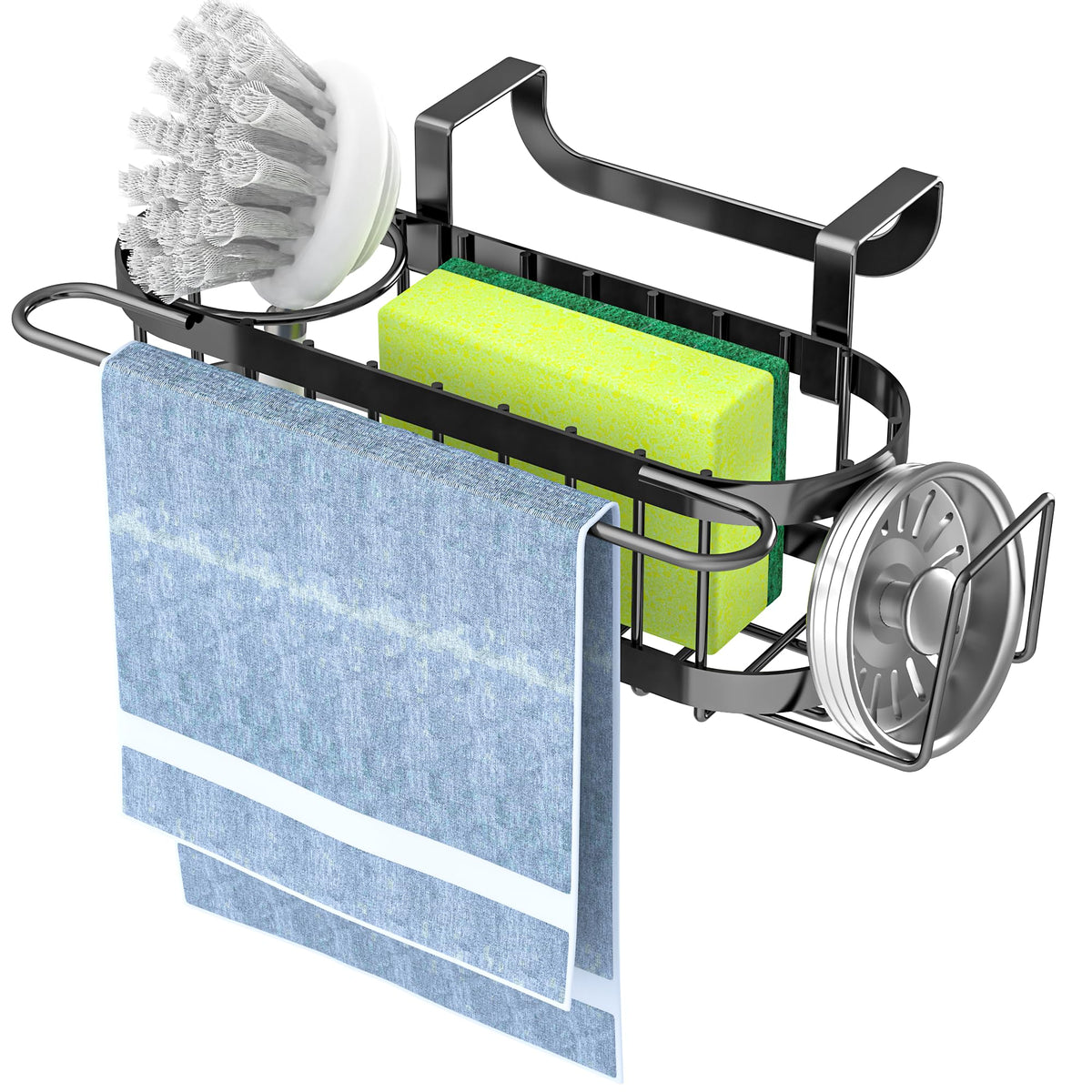 Kitchen Sink Caddy Sponge Holder in The Sink