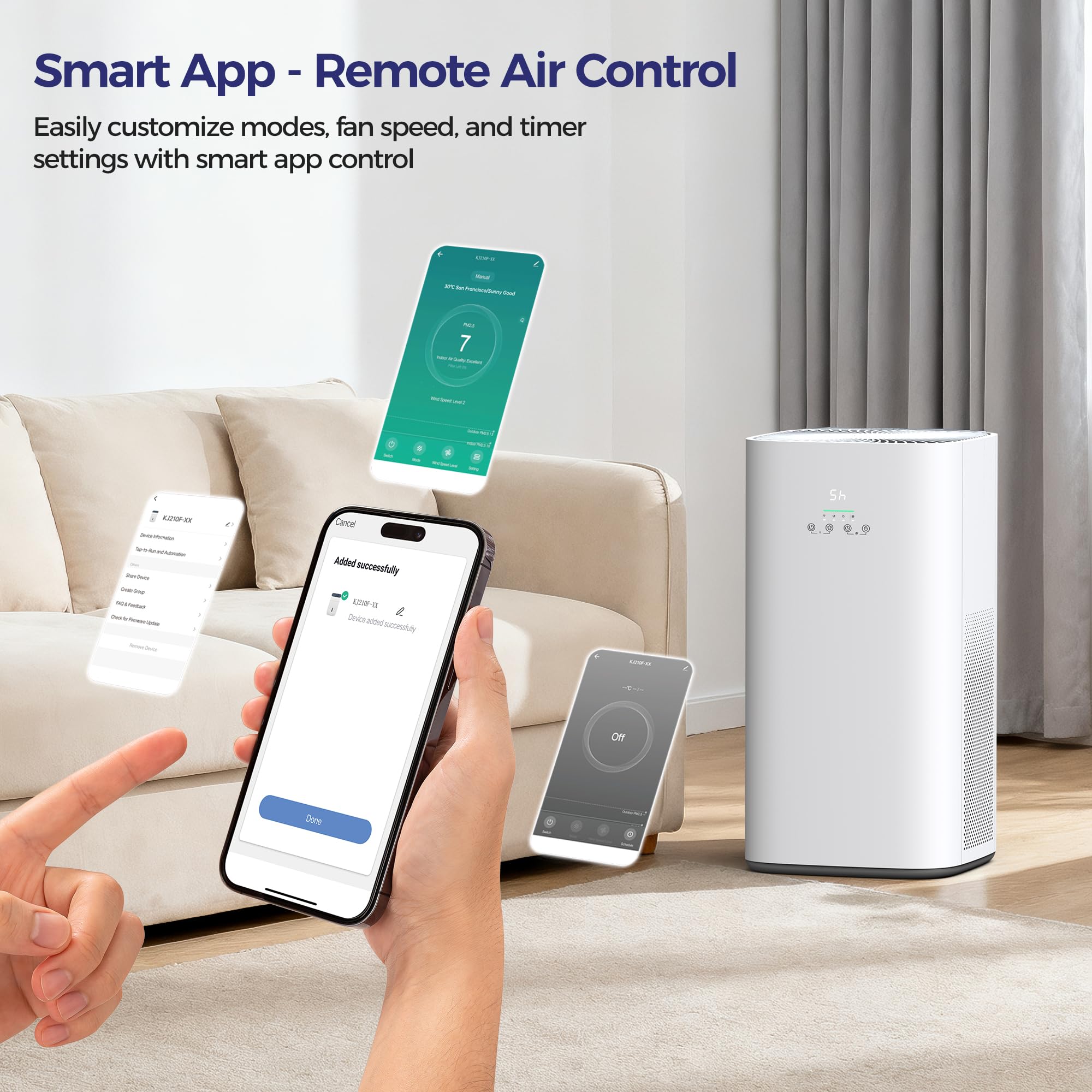 Air Purifier for Home Large Room & Pets