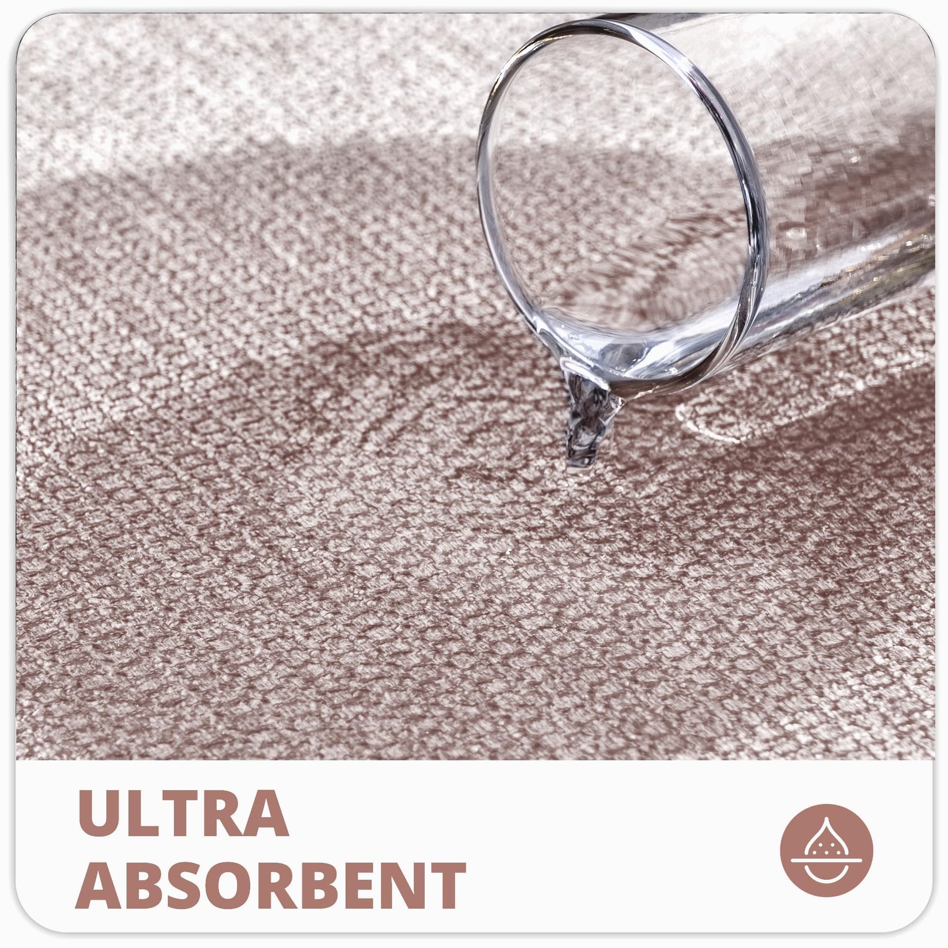 Bath Mat Ultra Thin Bathroom Runner Rugs (1440 sq inches)