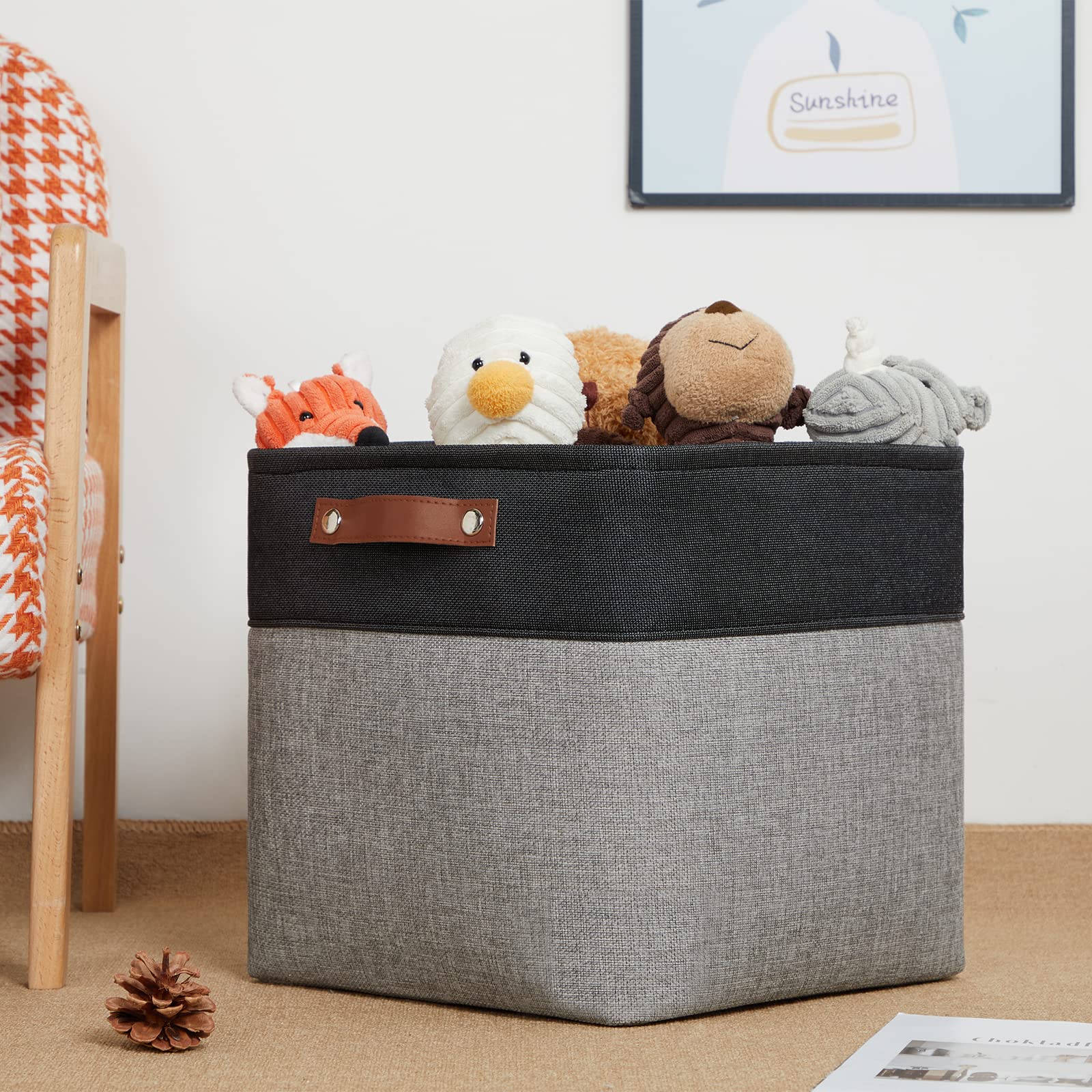 Cube Collapsible Storage Bins (4 Count)