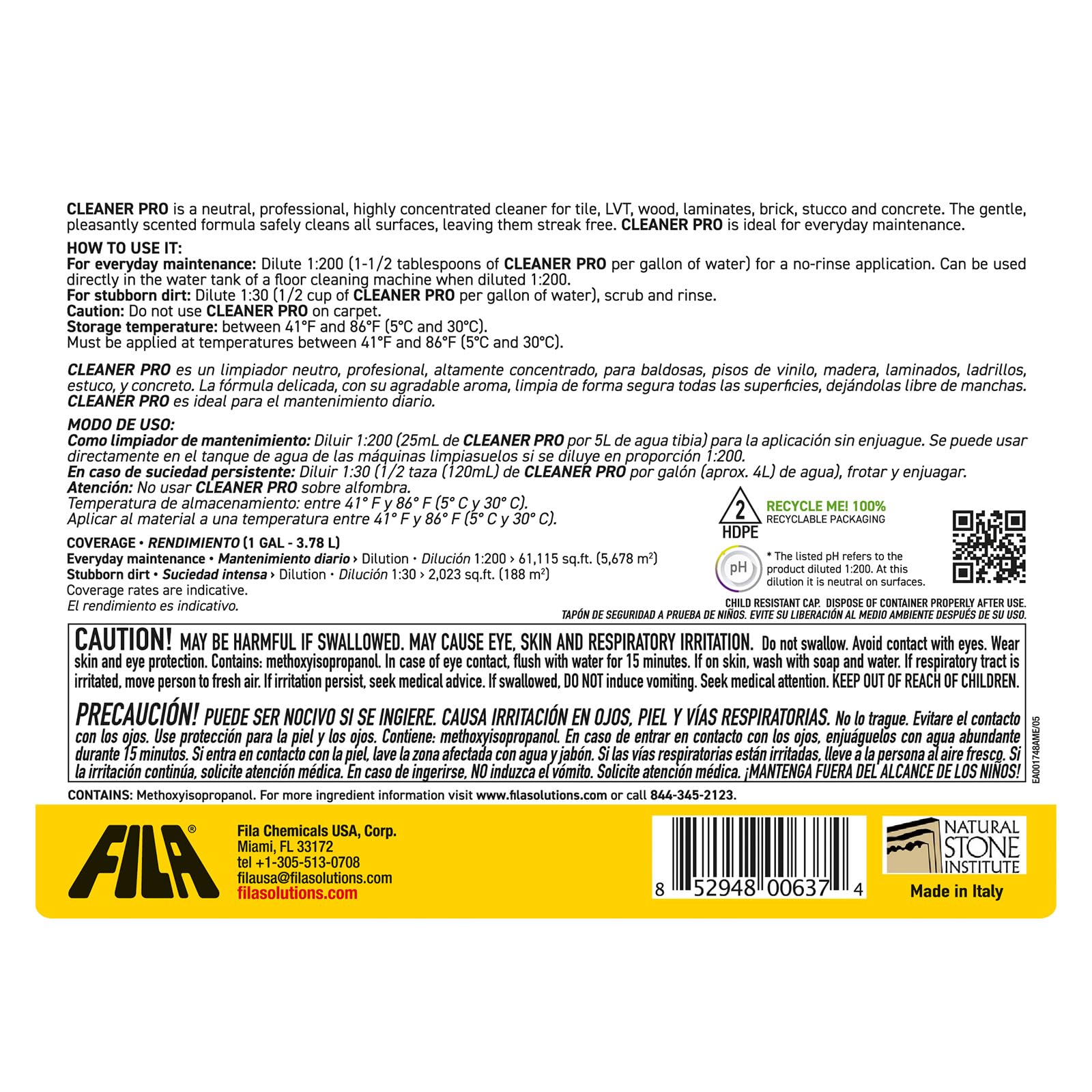 CLEANER PRO Neutral All Surface Cleaner (128 Fl Oz)