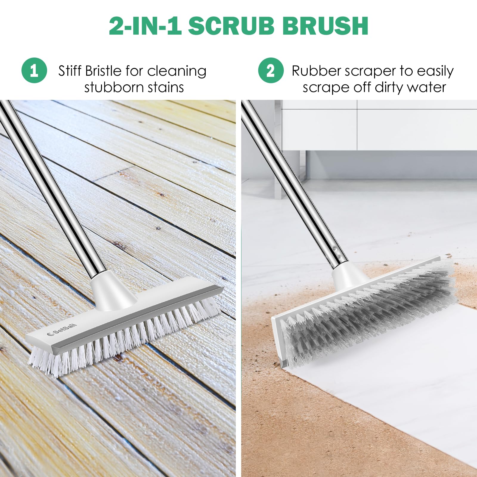 Floor Scrub Brush with 51
