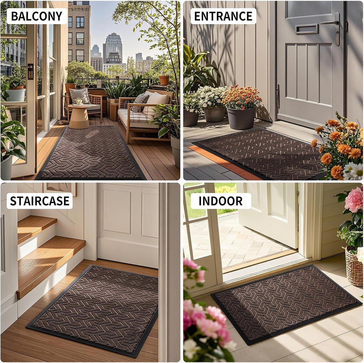 Extra Large Door Mat Outside Entrance 60x36