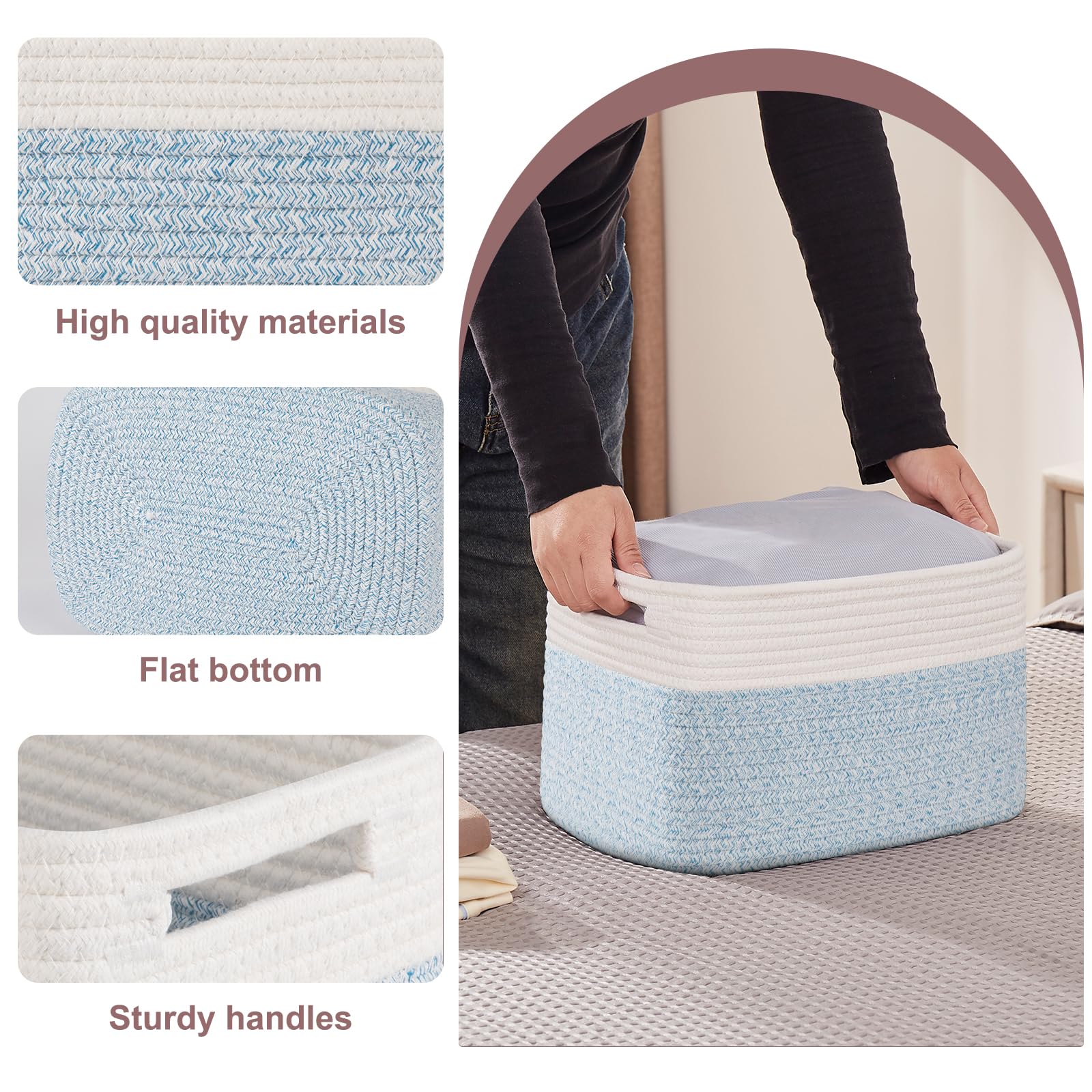 4 Pack Storage Basket (4 Count)