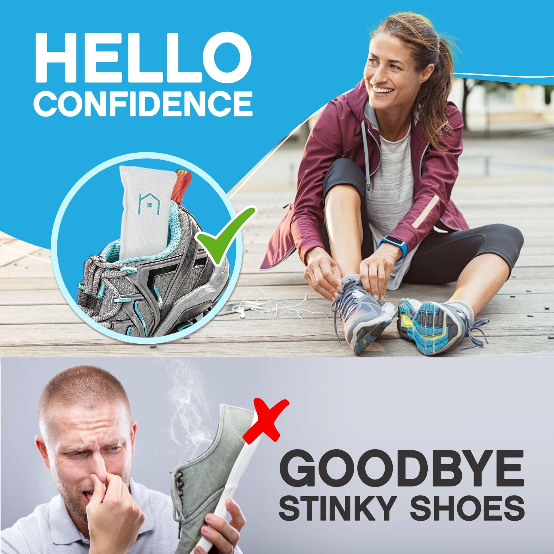 Shoe Deodorizer (2 Count)