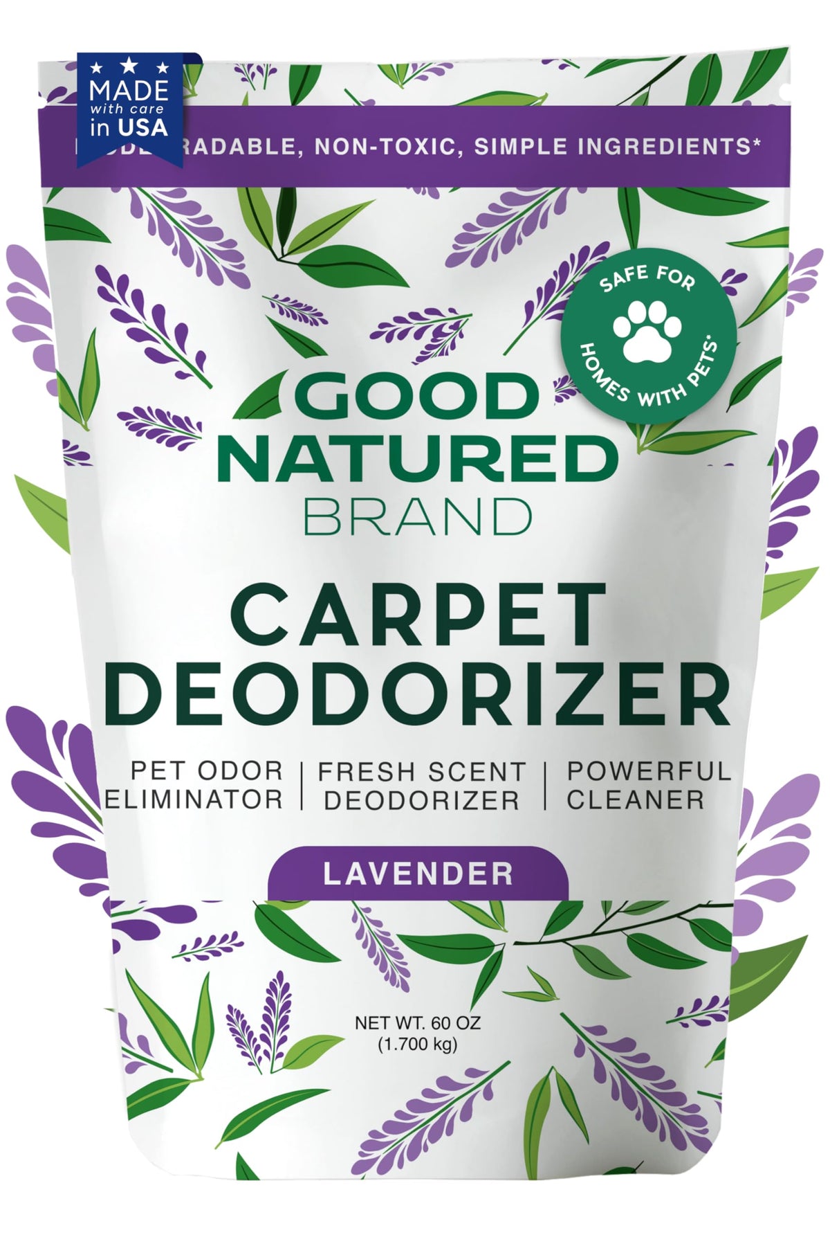 Carpet Deodorizer & Freshener Powder (60 Ounce)