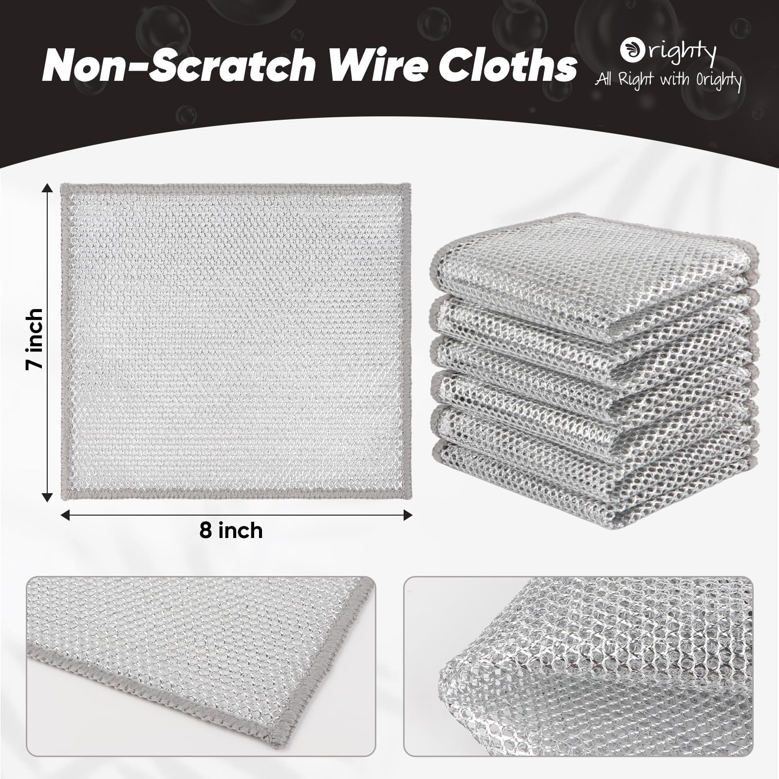 Dish Cloths for Washing Dishes (12 Count) - ModHome Supplies
